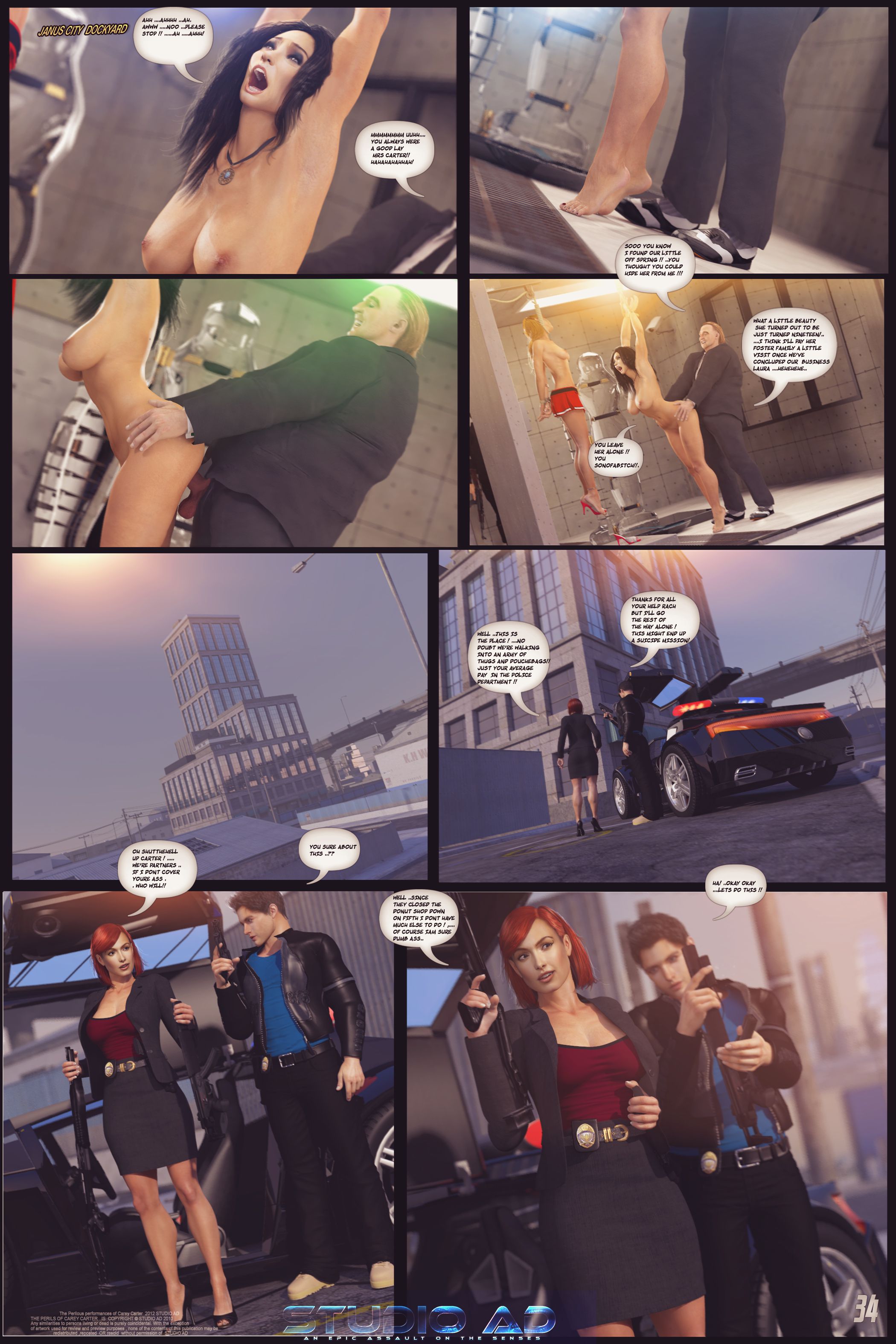 Carey – The Queen Of Escapes [Studio AD] - Chapter 34 — Page 38