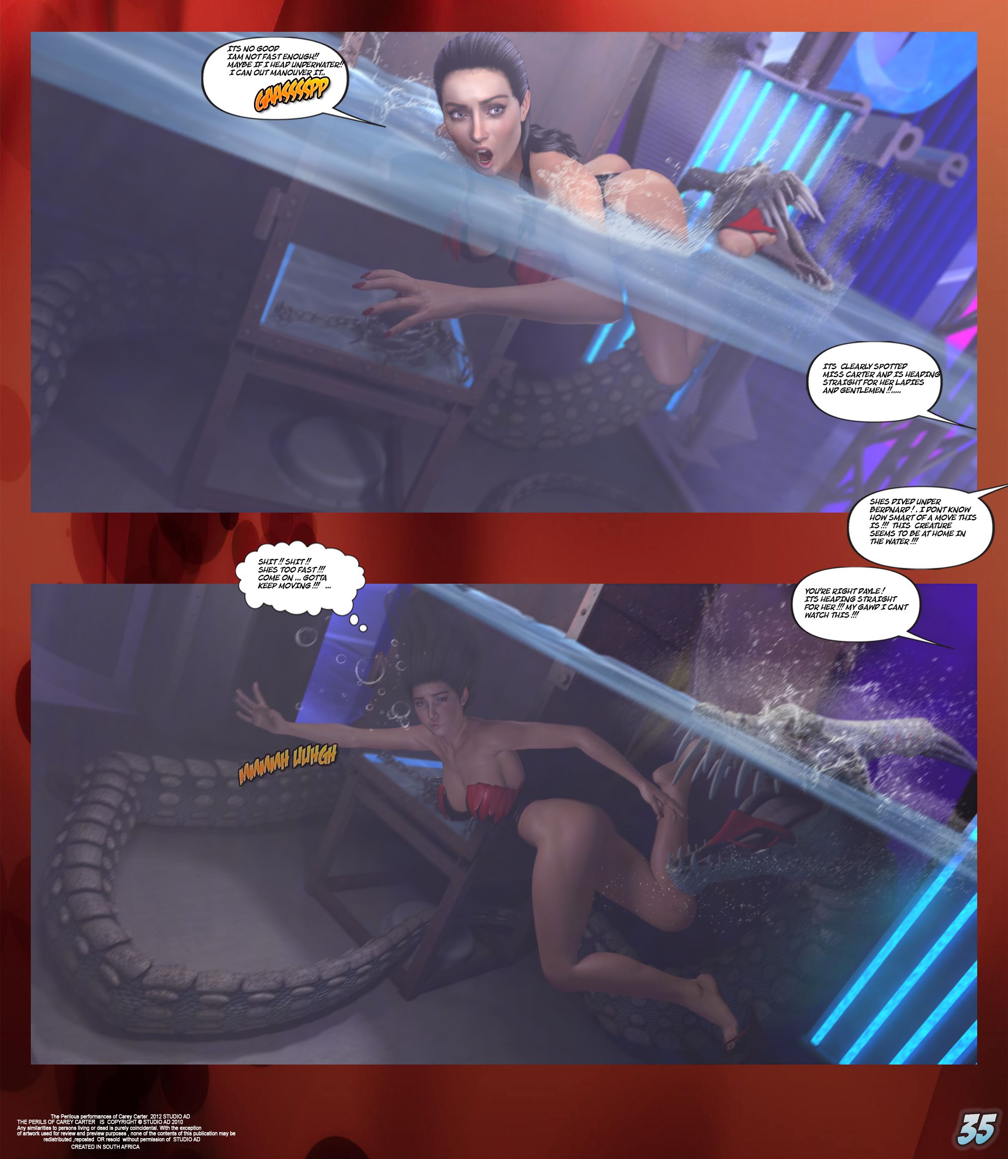 Carey – The Queen Of Escapes [Studio AD] - Chapter 29 — Page 36