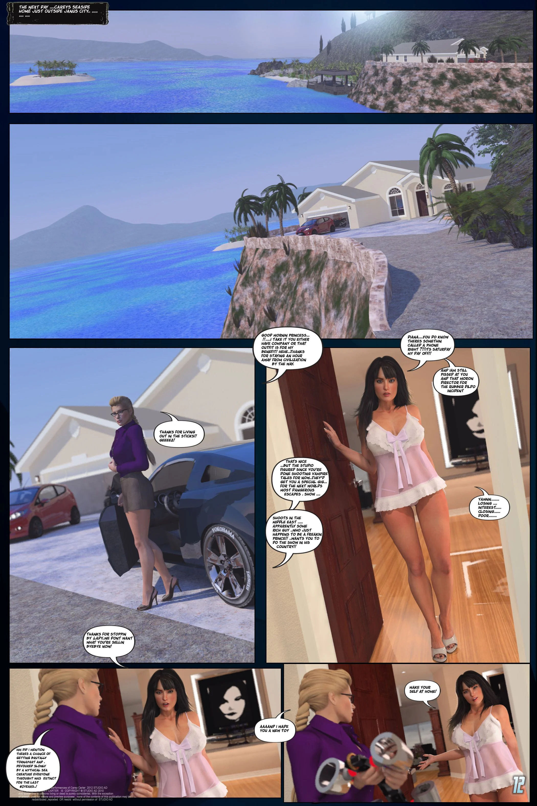 Carey – The Queen Of Escapes [Studio AD] - Chapter 33 — Page 13