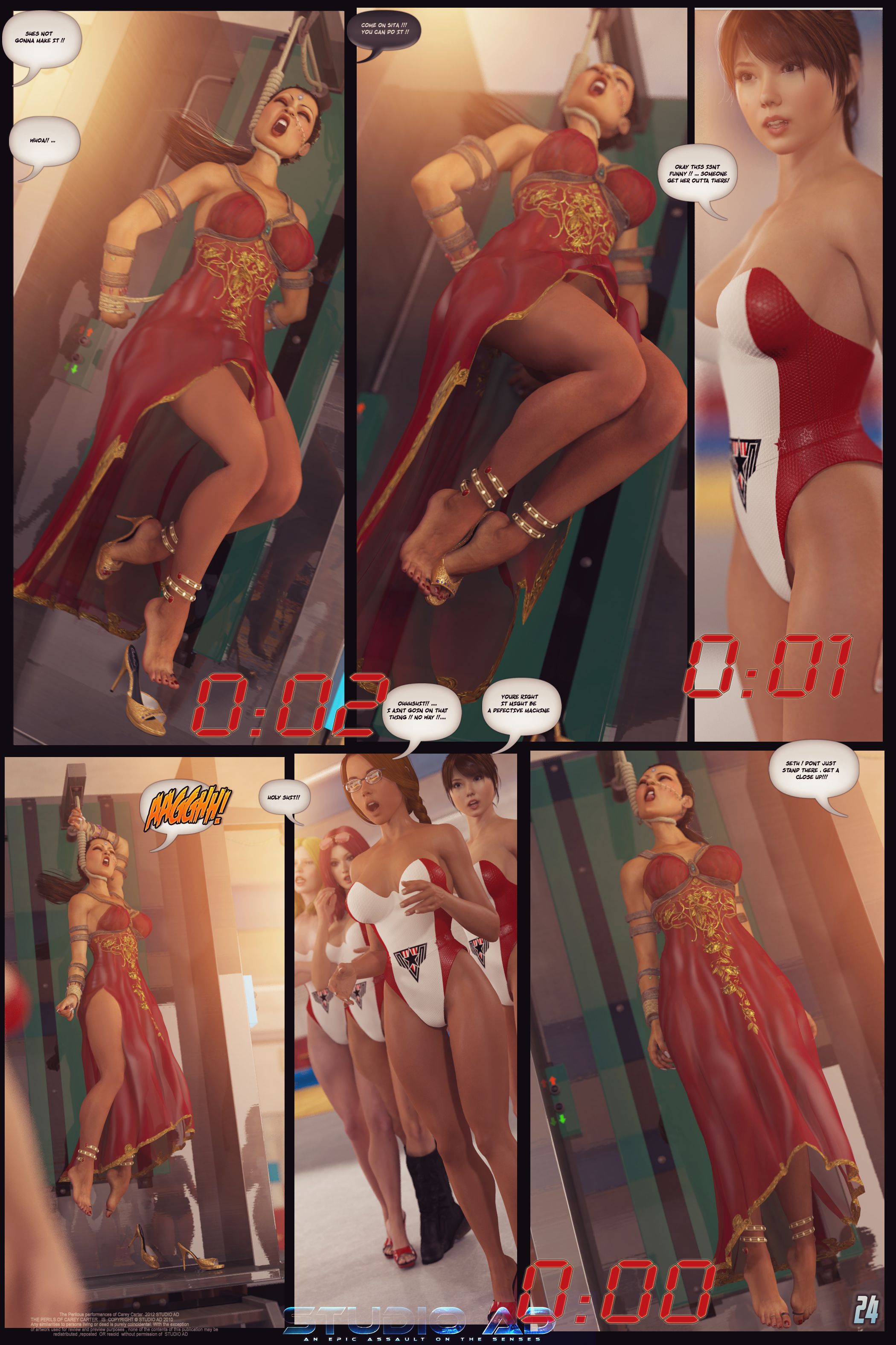 Carey – The Queen Of Escapes [Studio AD] - Chapter 35 — Page 26