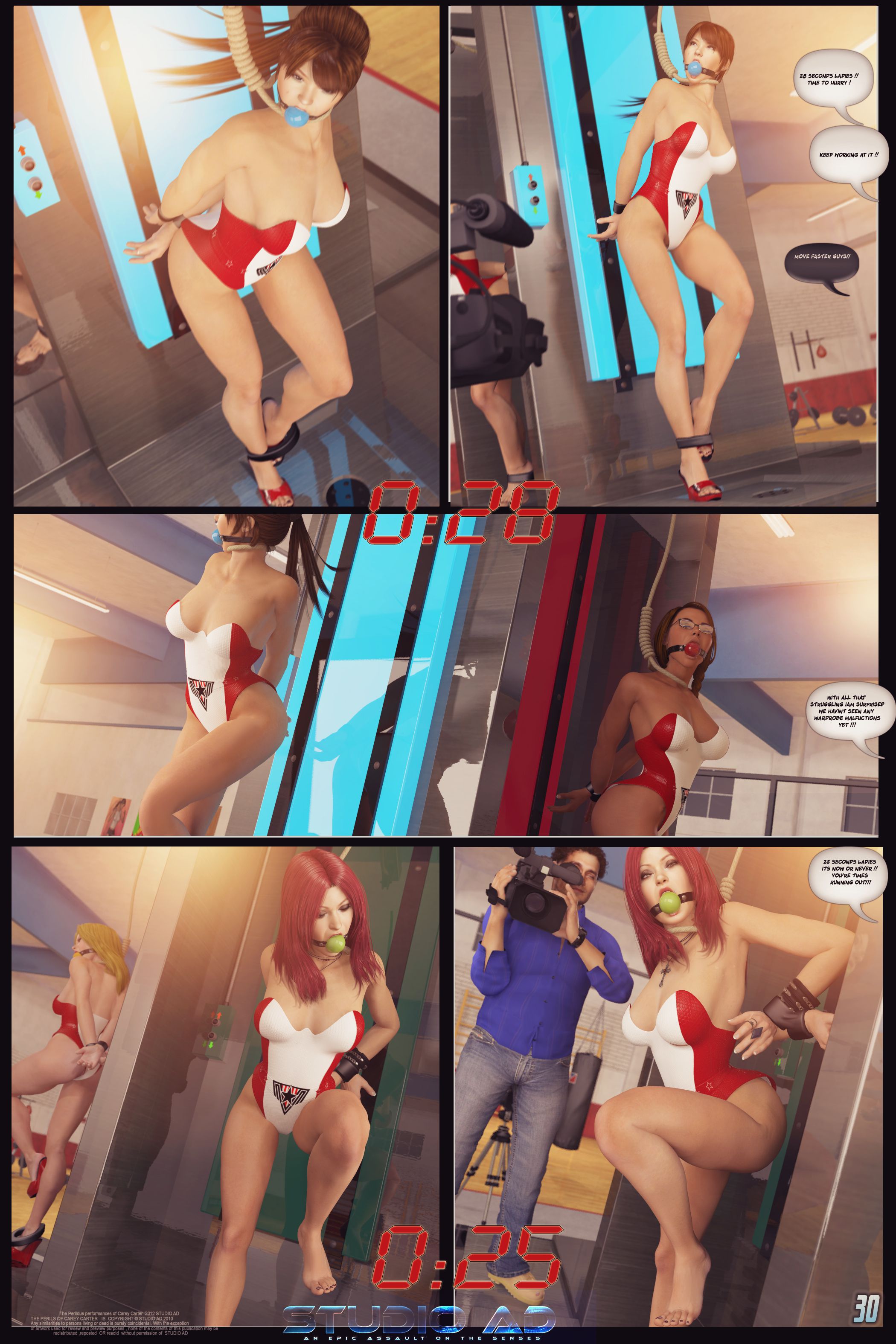 Carey – The Queen Of Escapes [Studio AD] - Chapter 35 — Page 32