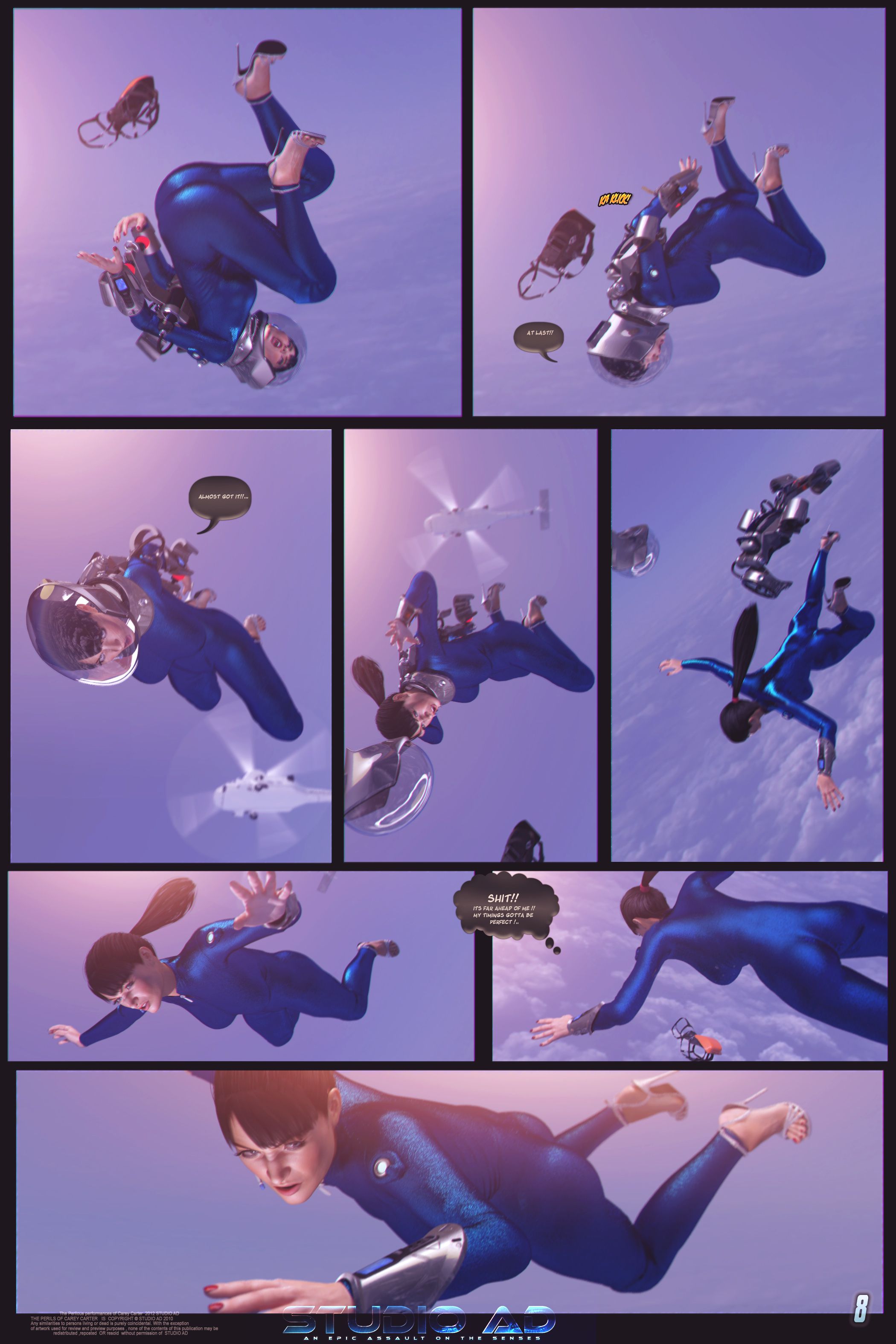 Carey – The Queen Of Escapes [Studio AD] - Chapter 38 — Page 8