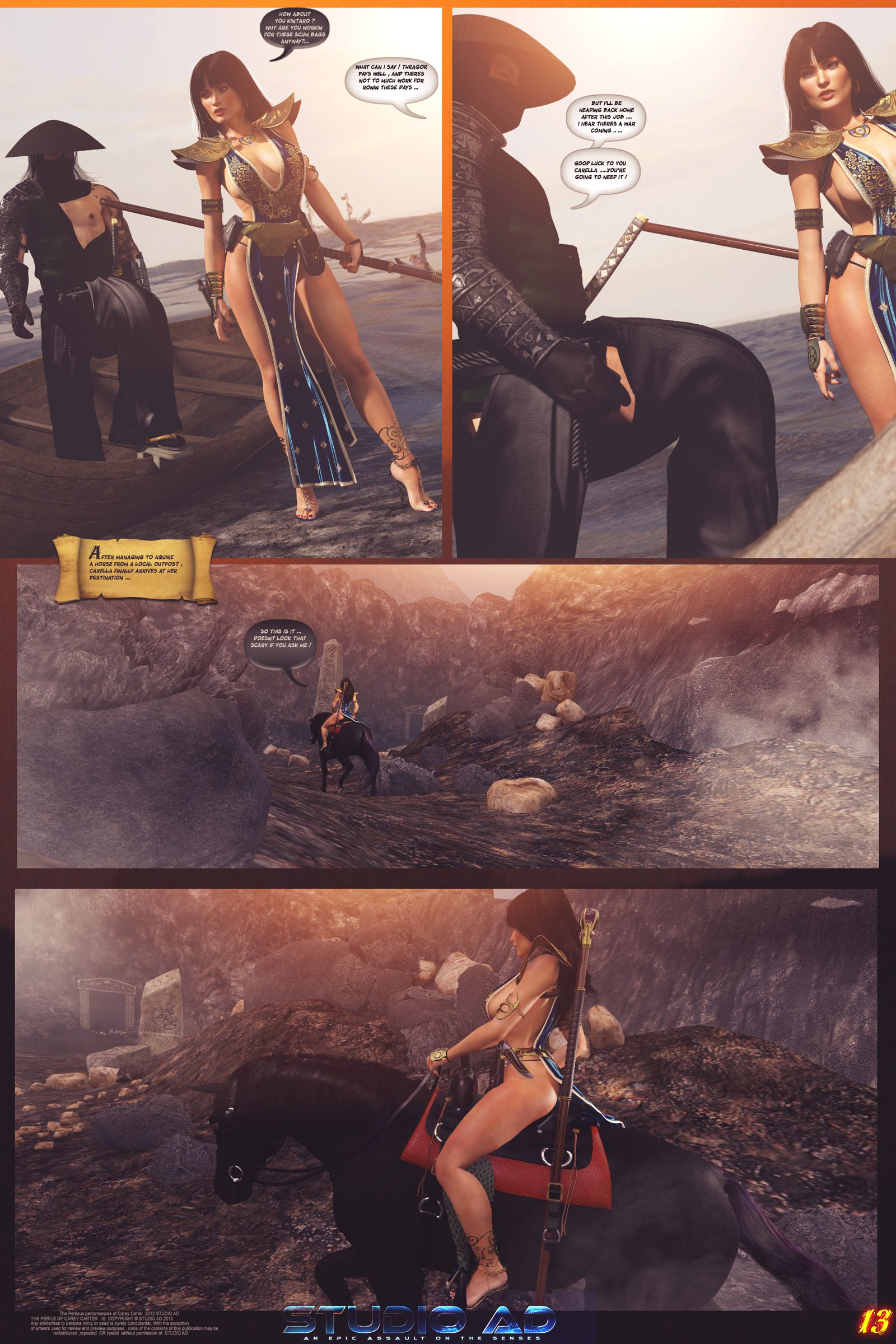 Carey – The Queen Of Escapes [Studio AD] - Chapter 37.2 — Page 13