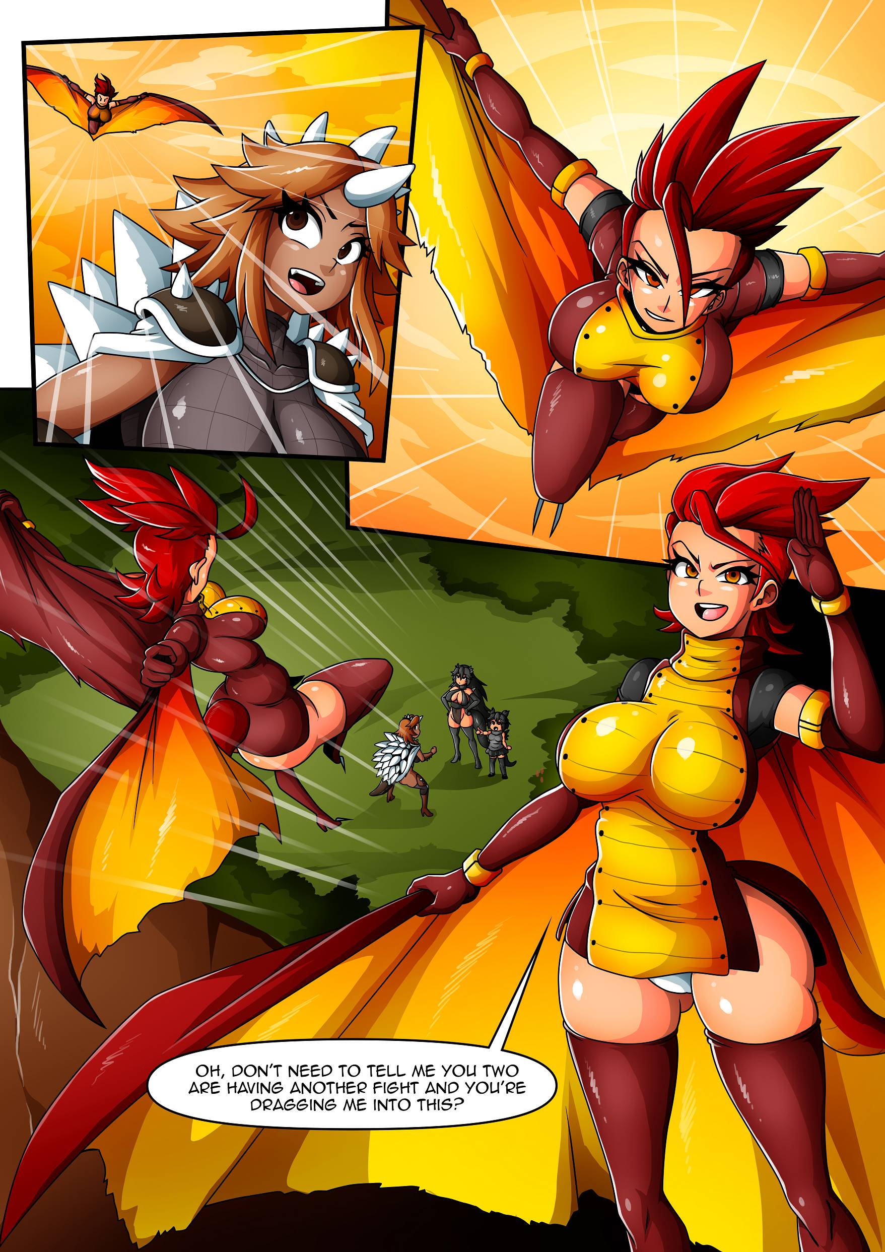 Kaiju Girls [WitchKing00] - Chapter 1 — Page 15