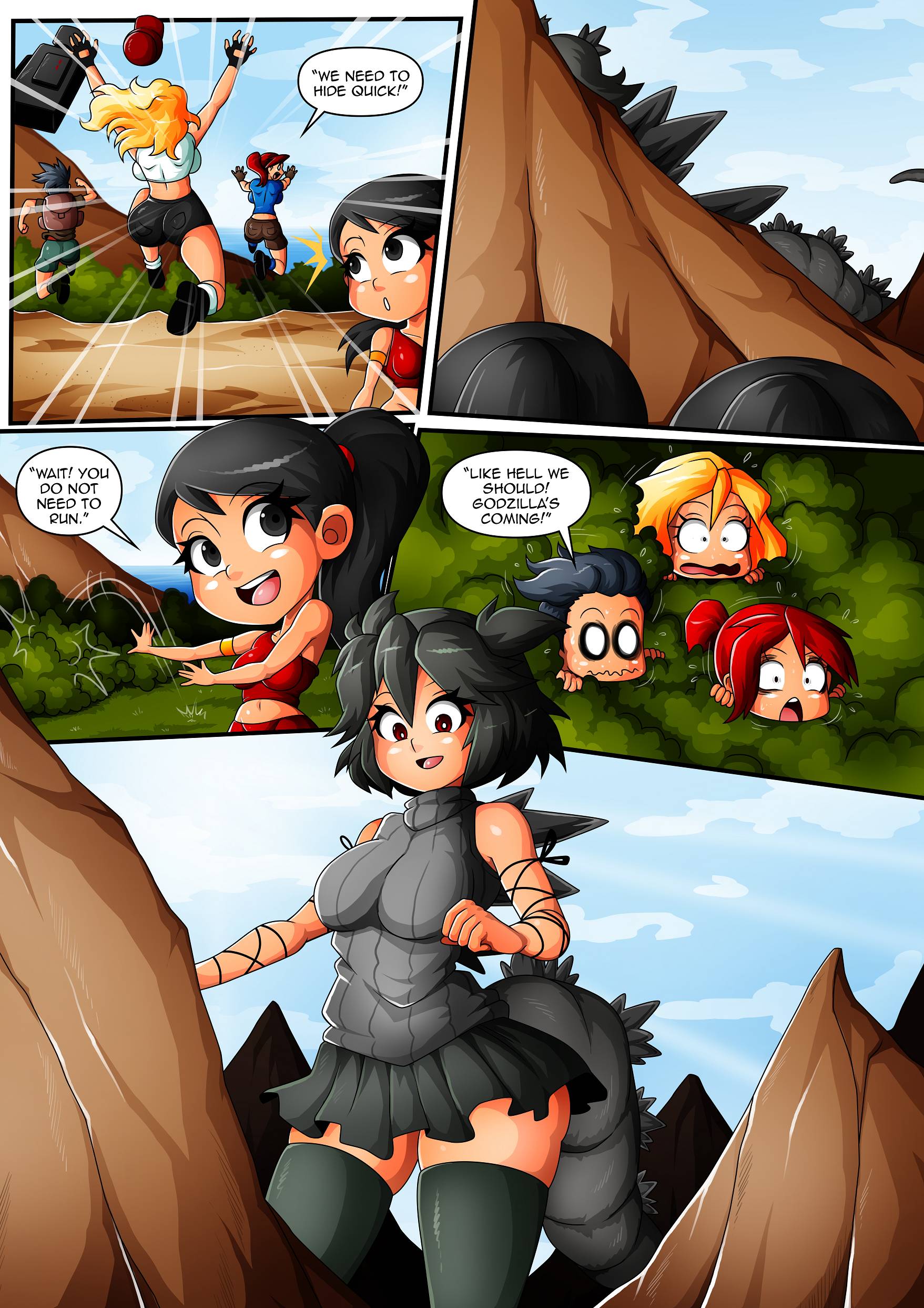 Kaiju Girls [WitchKing00] - Chapter 1 — Page 7