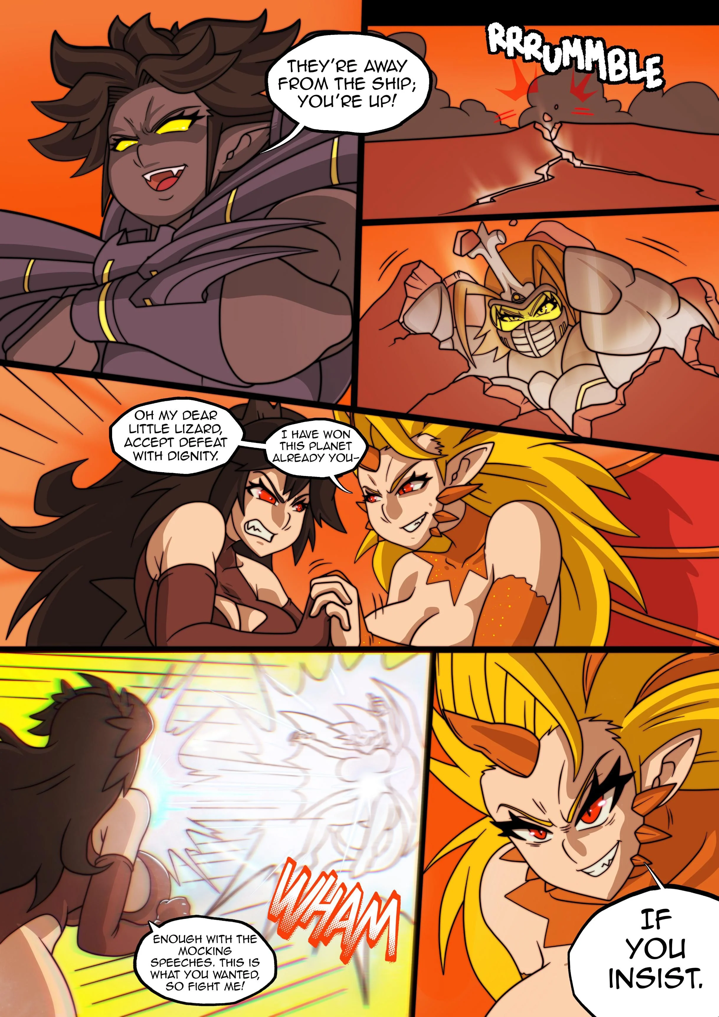 Kaiju Girls [WitchKing00] - Chapter 9 — Page 6