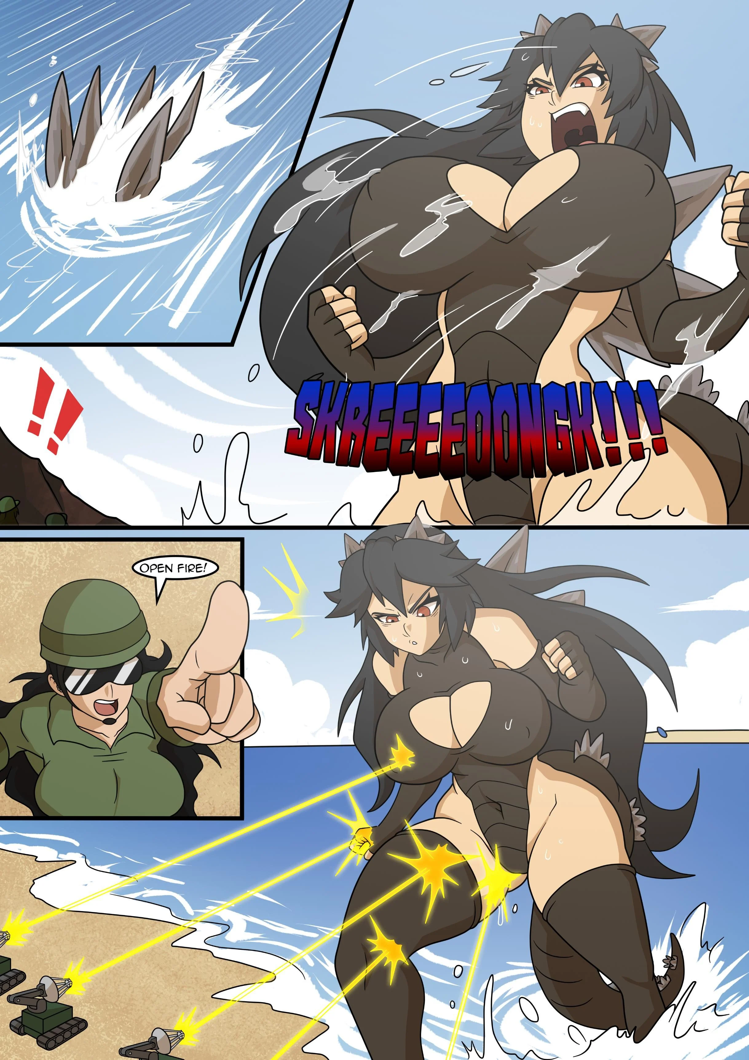 Kaiju Girls [WitchKing00] - Chapter 5 — Page 18