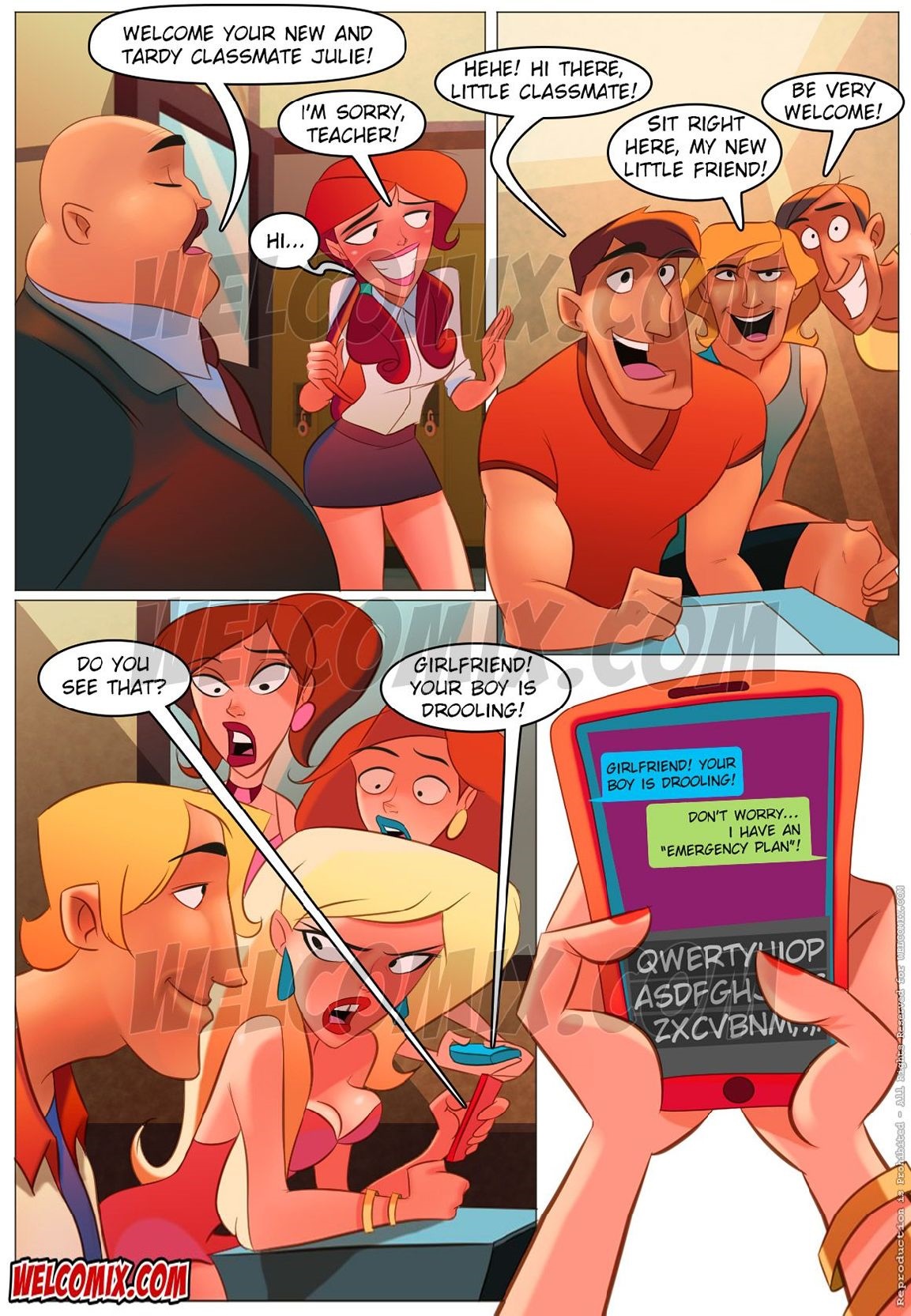 College Perverts [WC | TF] - Chapter 1 — Page 5