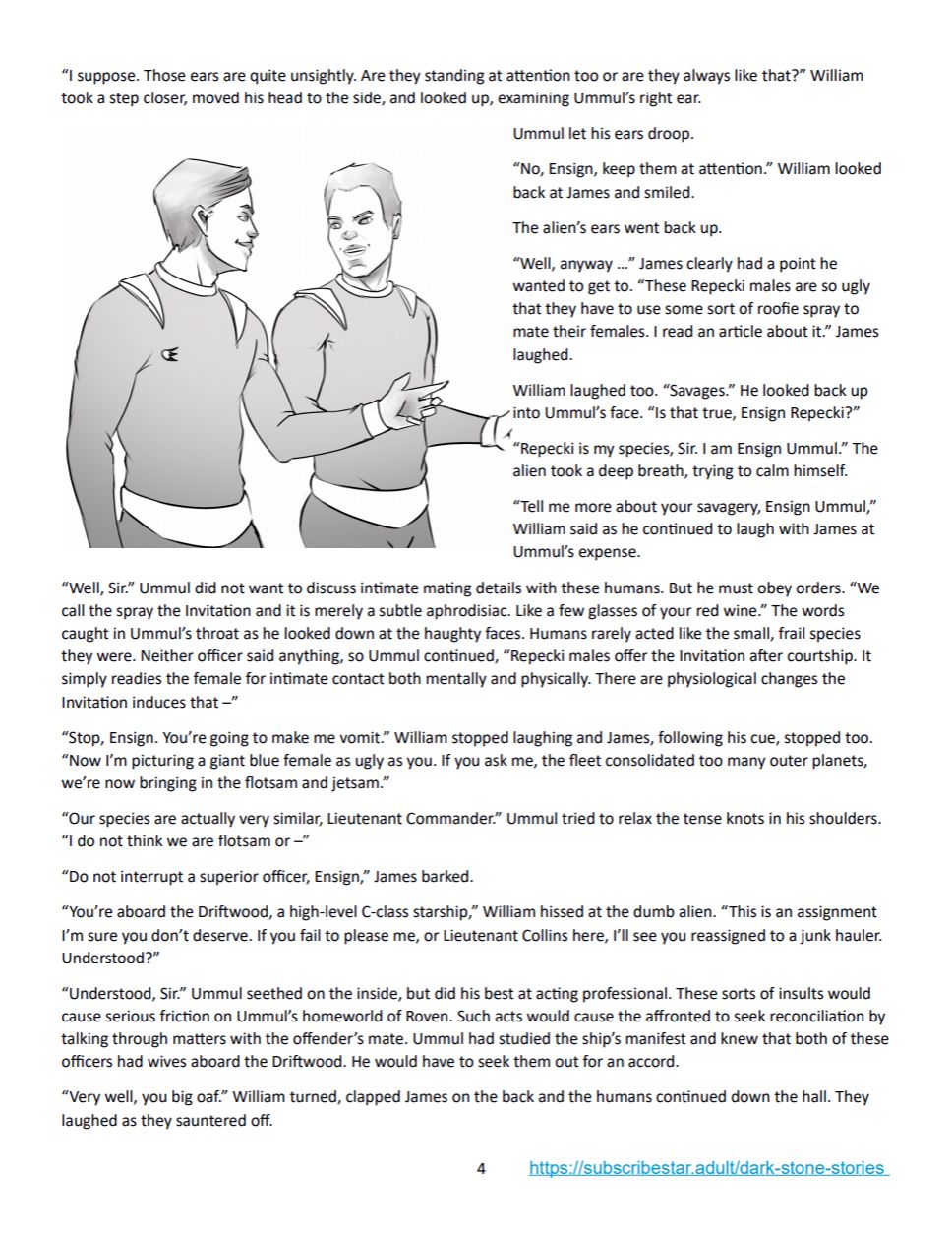 Dark Stone Stories [JDseal] - Chapter 3.1 — Page 4