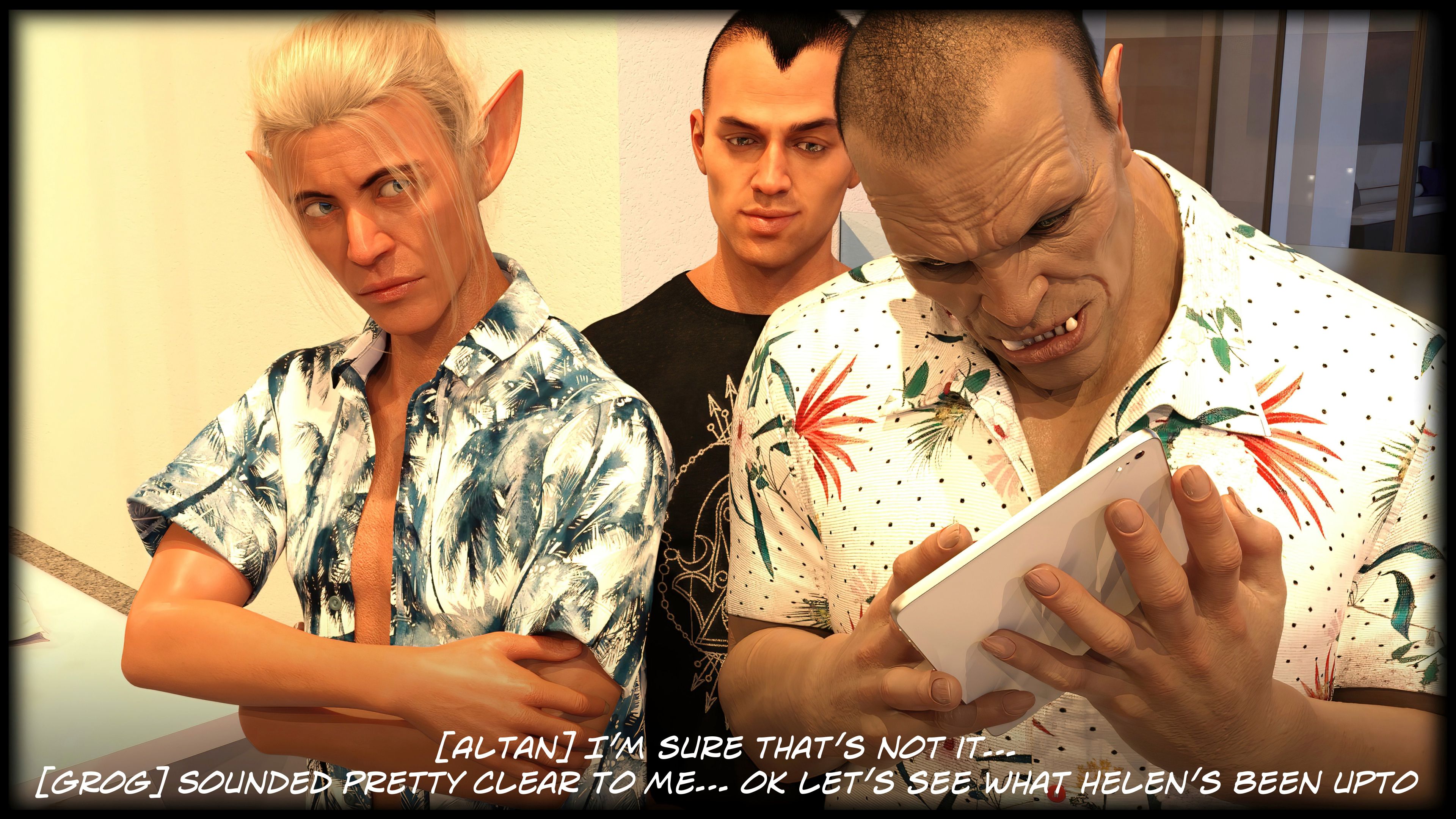 The Temptation Game [Sexy3DComics | Gonzo] - Chapter 1.2 — Page 125