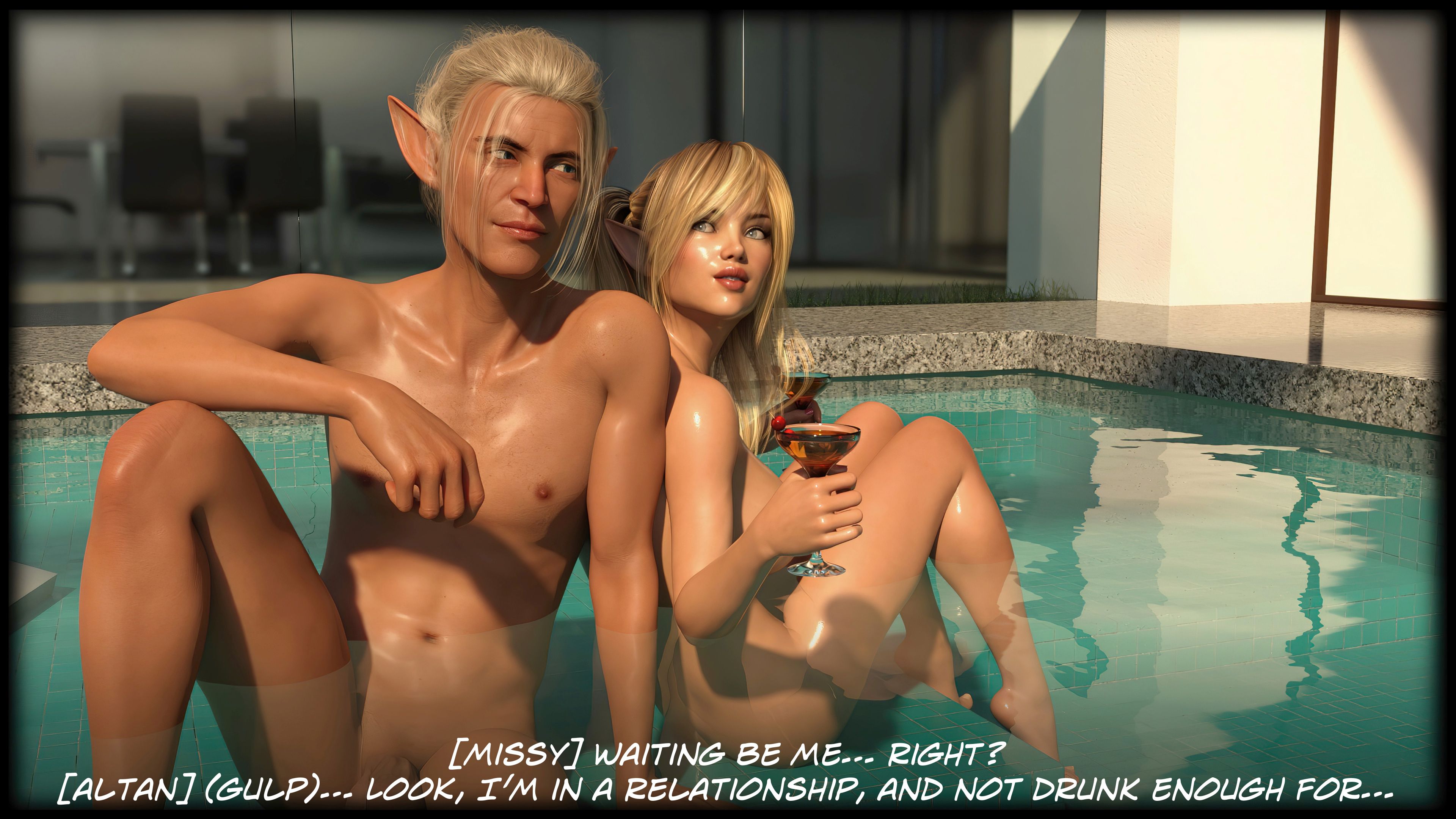 The Temptation Game [Sexy3DComics | Gonzo] - Chapter 1.2 — Page 31