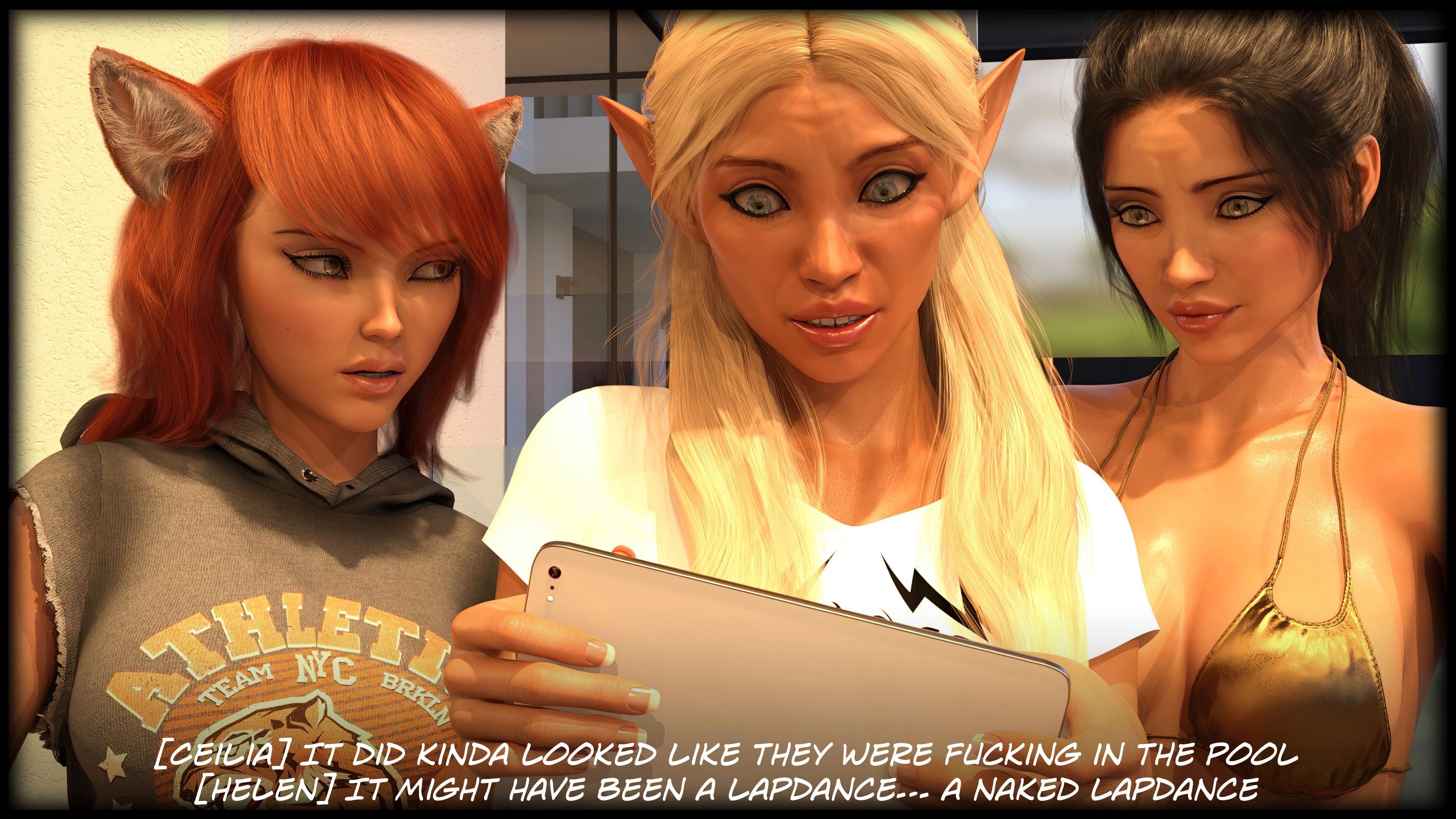 The Temptation Game [Sexy3DComics | Gonzo] - Chapter 2.1 — Page 12