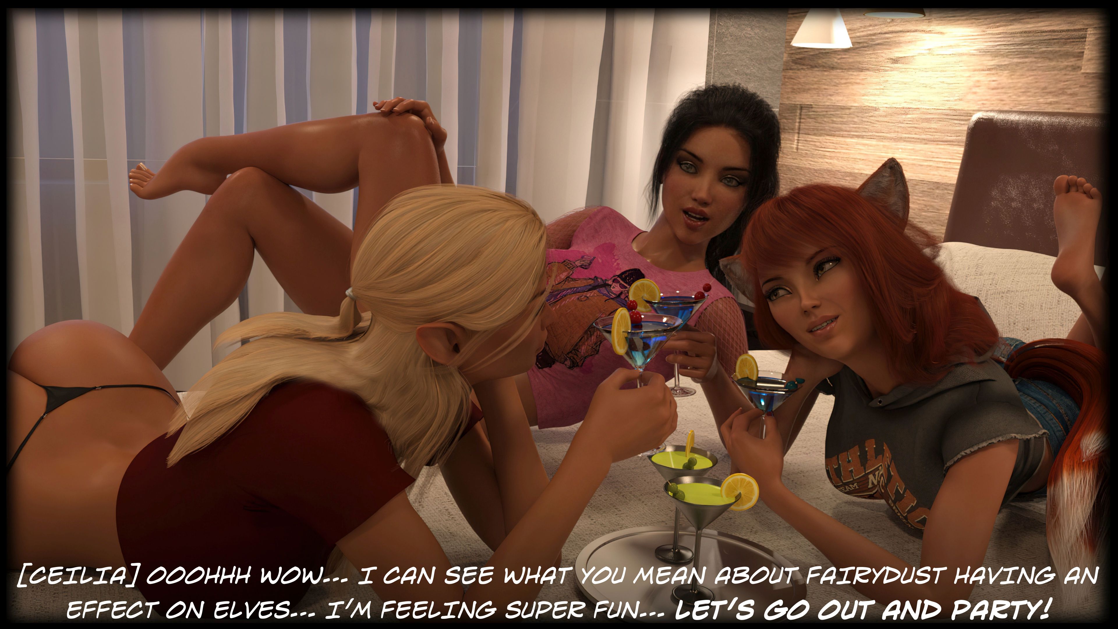 The Temptation Game [Sexy3DComics | Gonzo] - Chapter 2.1 — Page 66