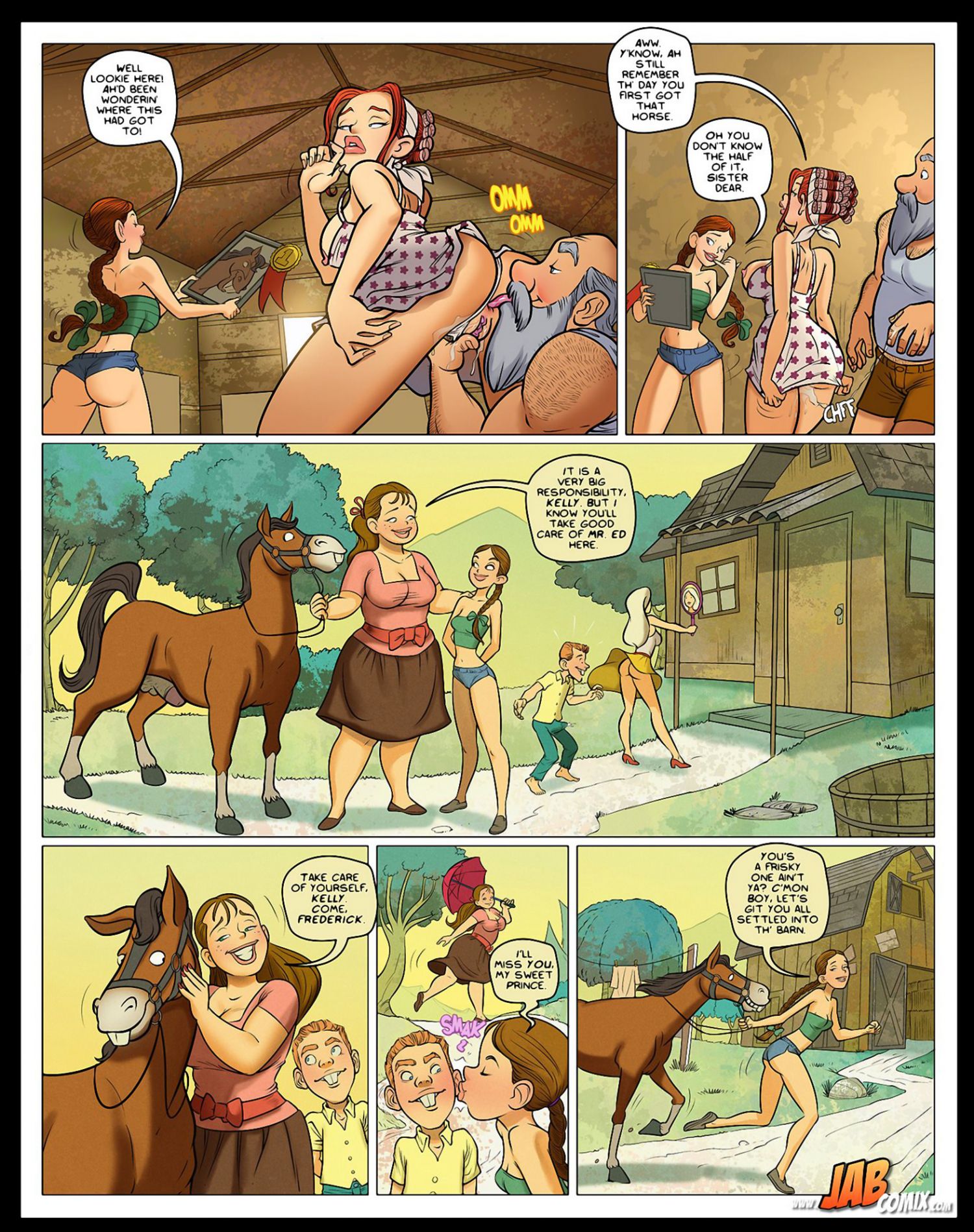Farm Lessons [JABComix] - Chapter 19 — Page 9