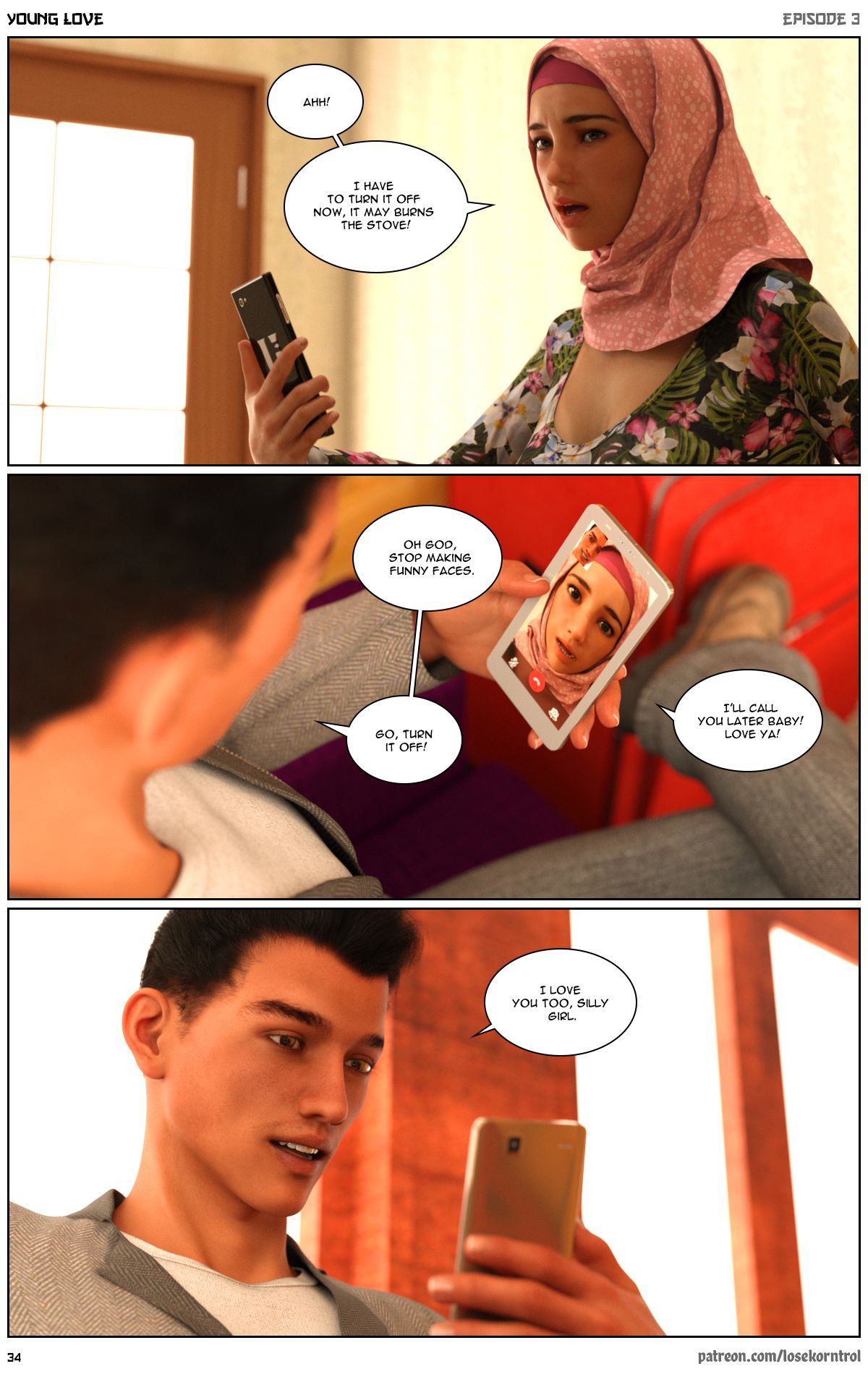 Young Love [LoseKorntrol] - Chapter 3 — Page 34