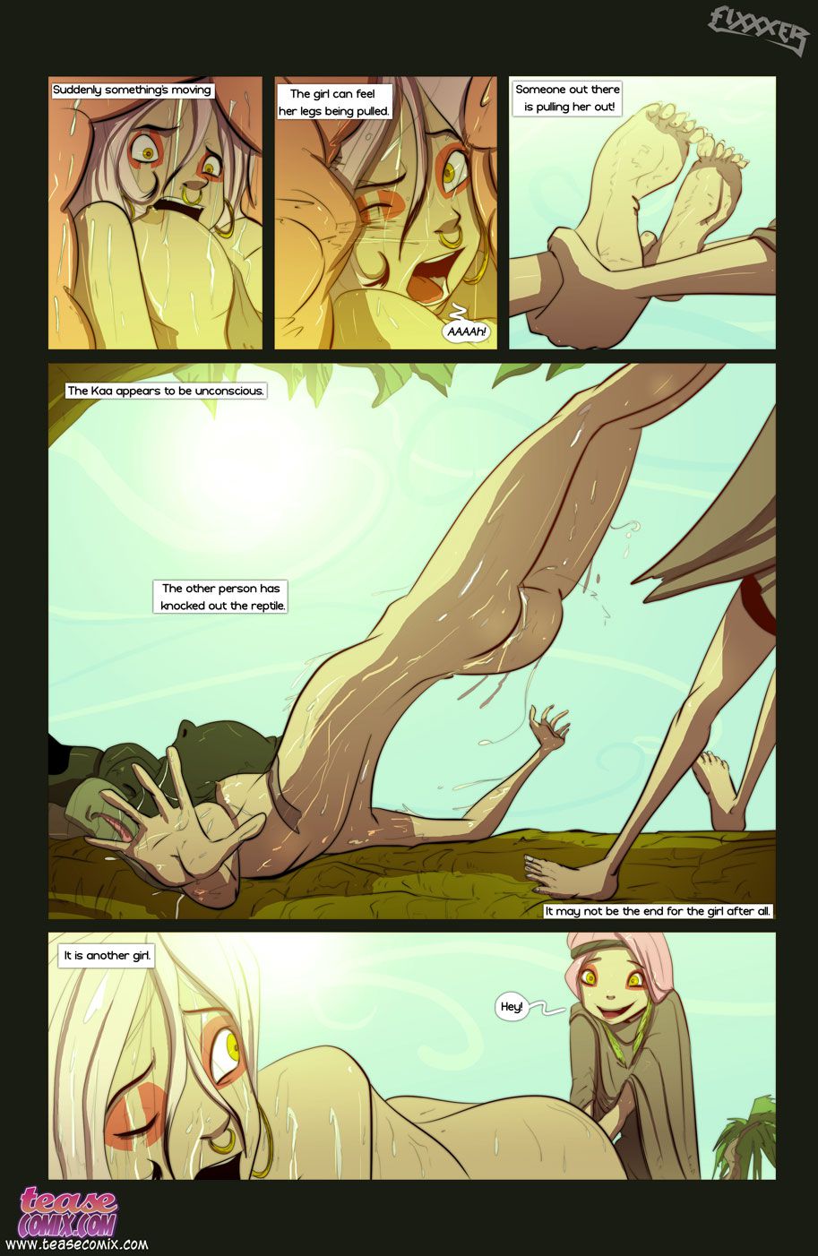 Of The Snake And The Girl [Tease Comix] - Chapter 1 — Page 22