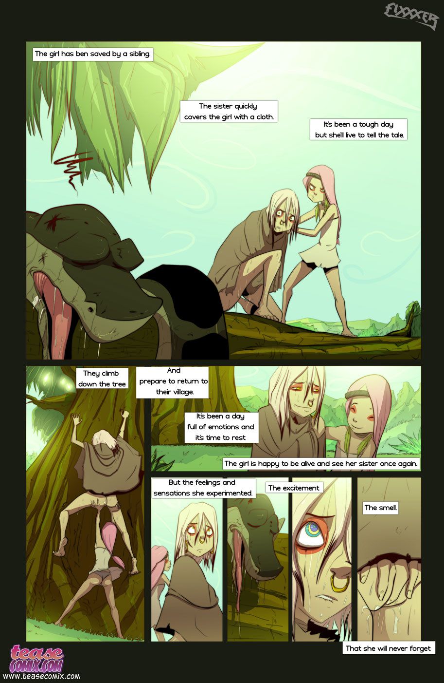 Of The Snake And The Girl [Tease Comix] - Chapter 1 — Page 23