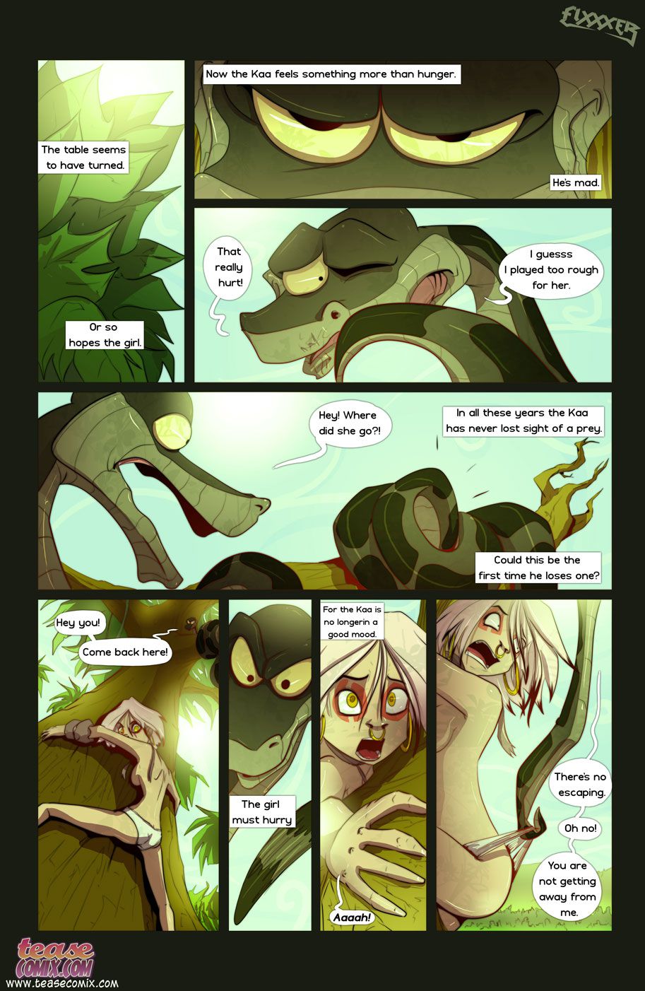 Of The Snake And The Girl [Tease Comix] - Chapter 1 — Page 8