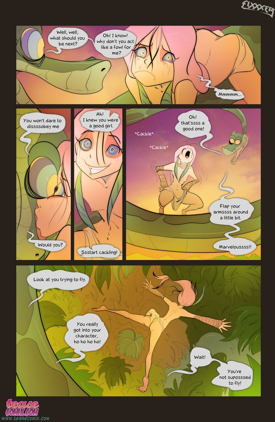 Of The Snake And The Girl [Tease Comix] - Chapter 2 — Page 18