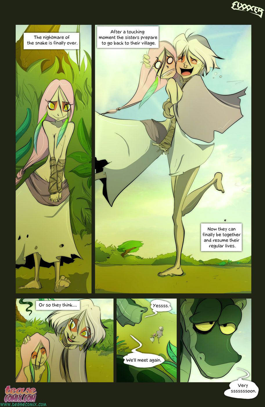 Of The Snake And The Girl [Tease Comix] - Chapter 2 — Page 23