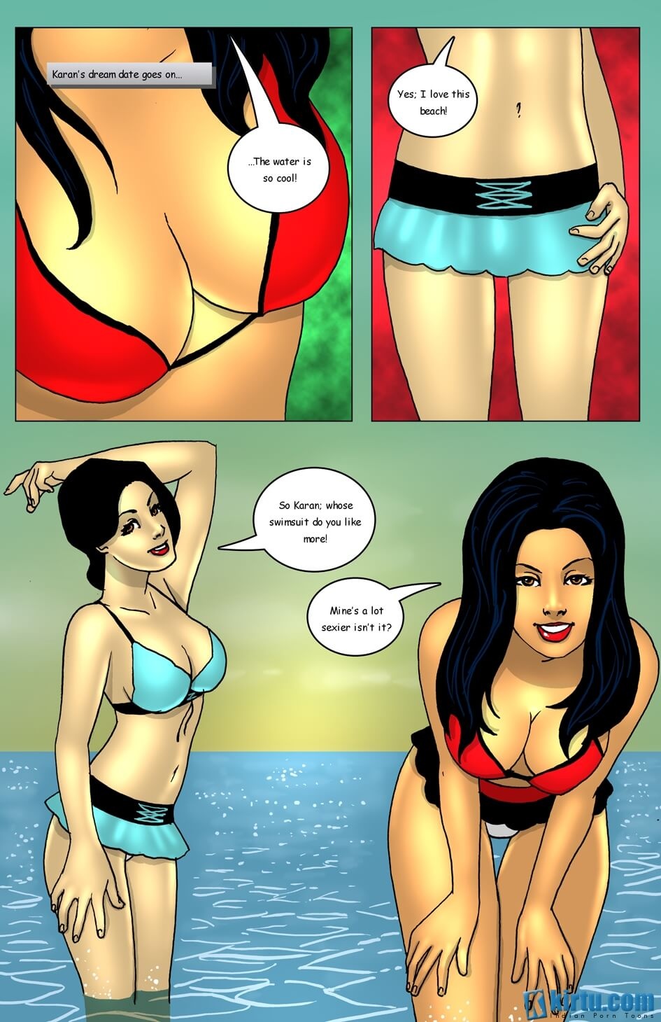 Savita Bhabhi In Goa [Kirtu] - Chapter 3 — Page 10