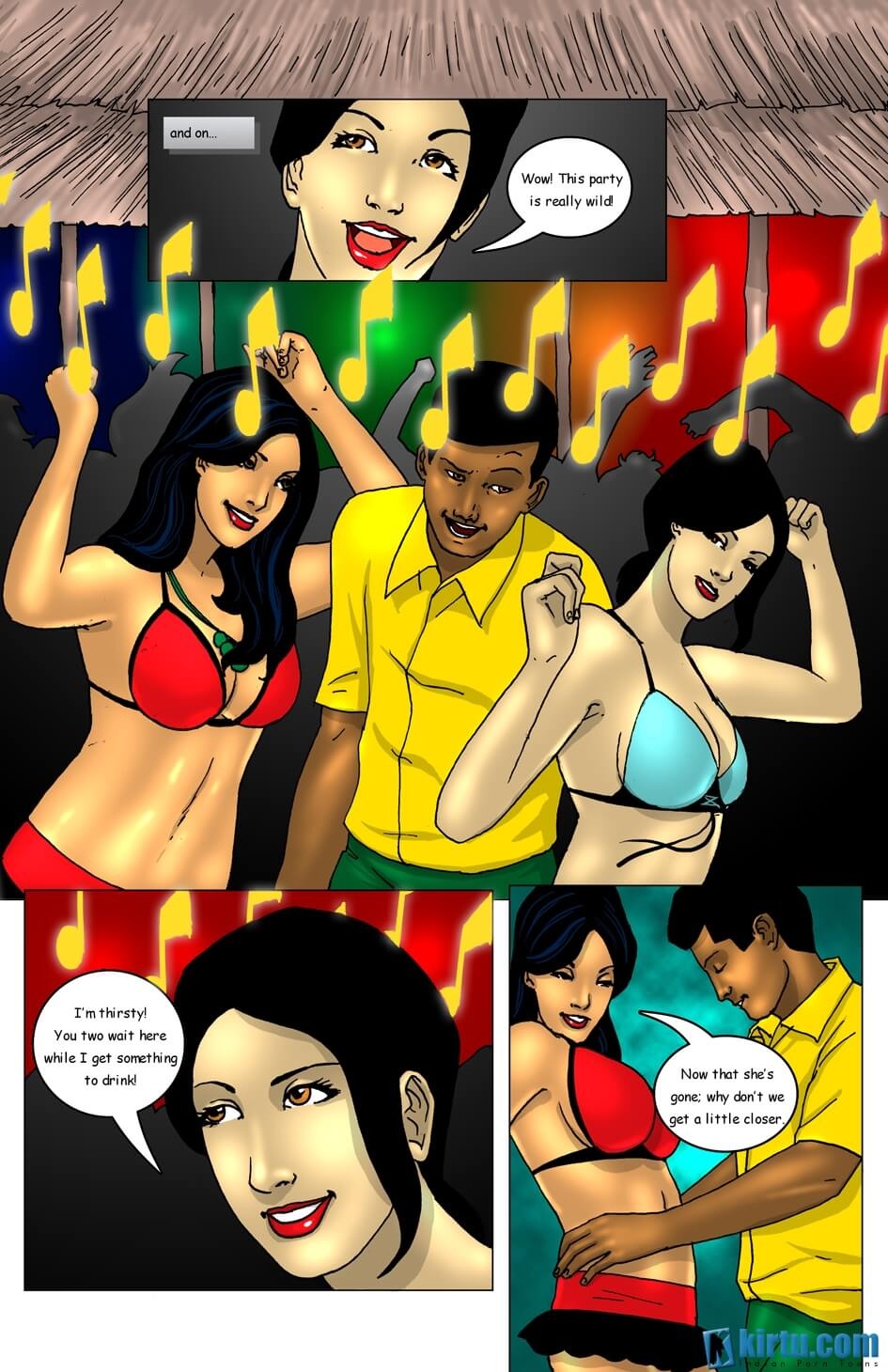 Savita Bhabhi In Goa [Kirtu] - Chapter 3 — Page 11