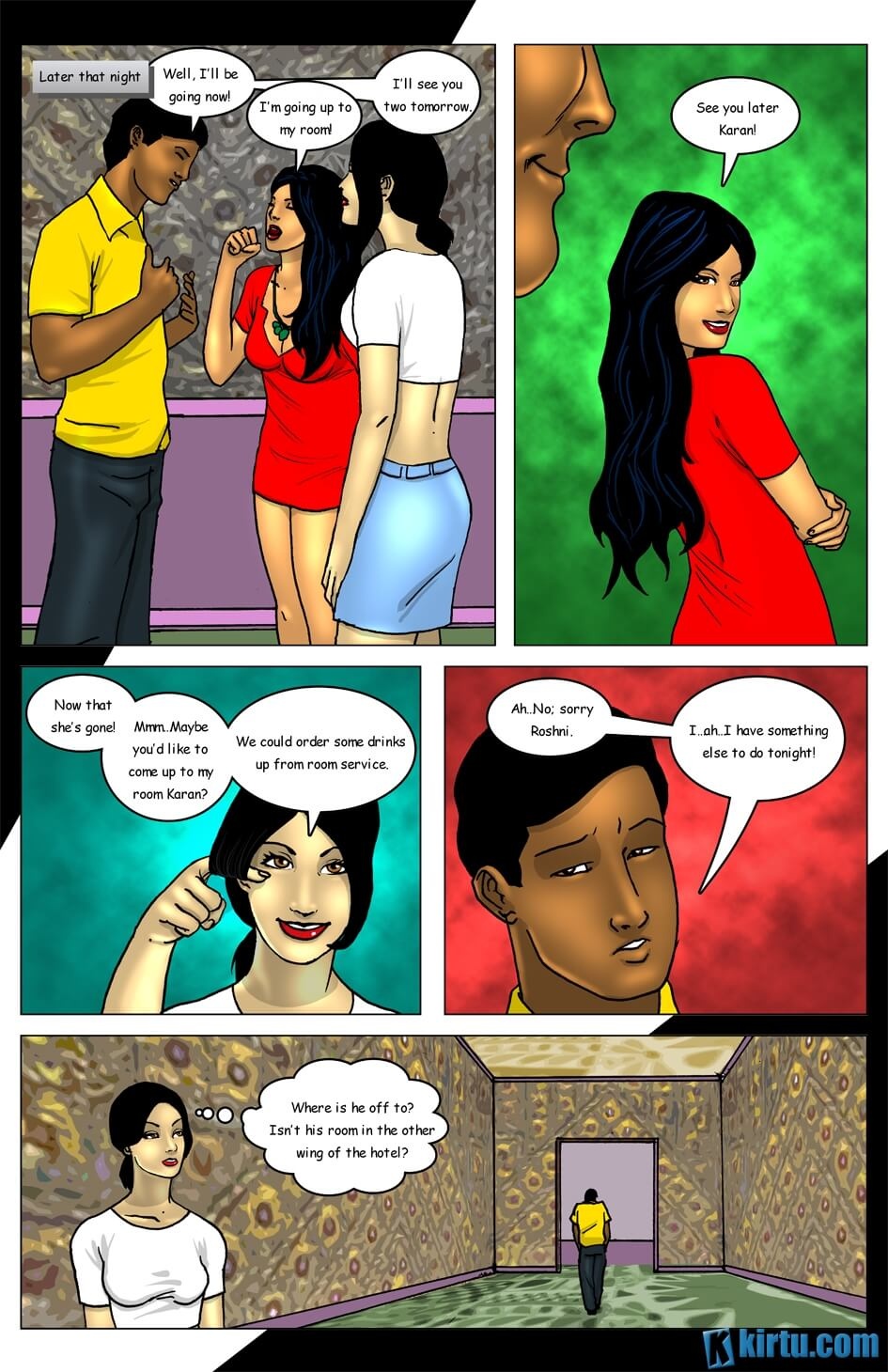 Savita Bhabhi In Goa [Kirtu] - Chapter 3 — Page 13