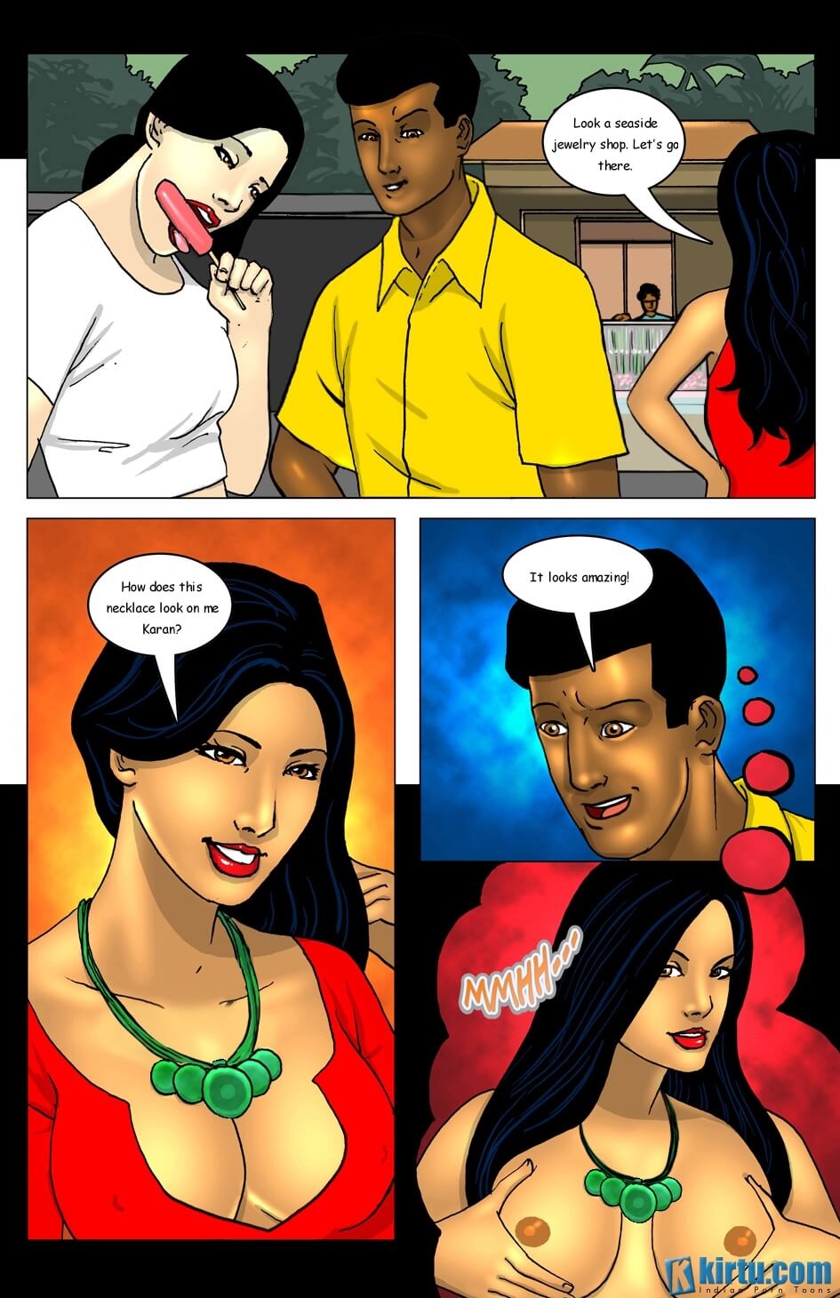 Savita Bhabhi In Goa [Kirtu] - Chapter 3 — Page 9