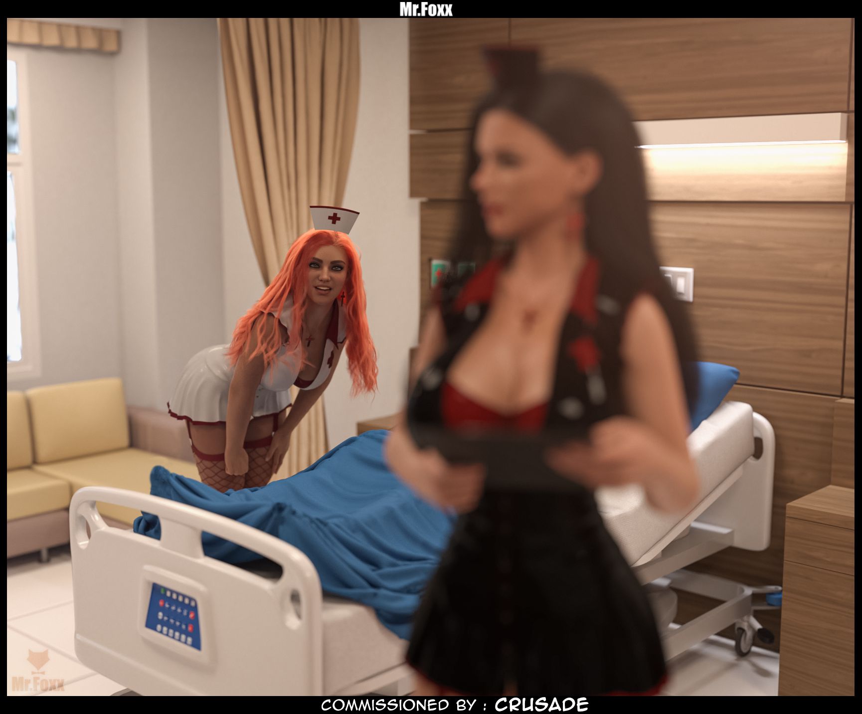 Naughty Nurses [Mr.FOXX] - Chapter 1 — Page 7