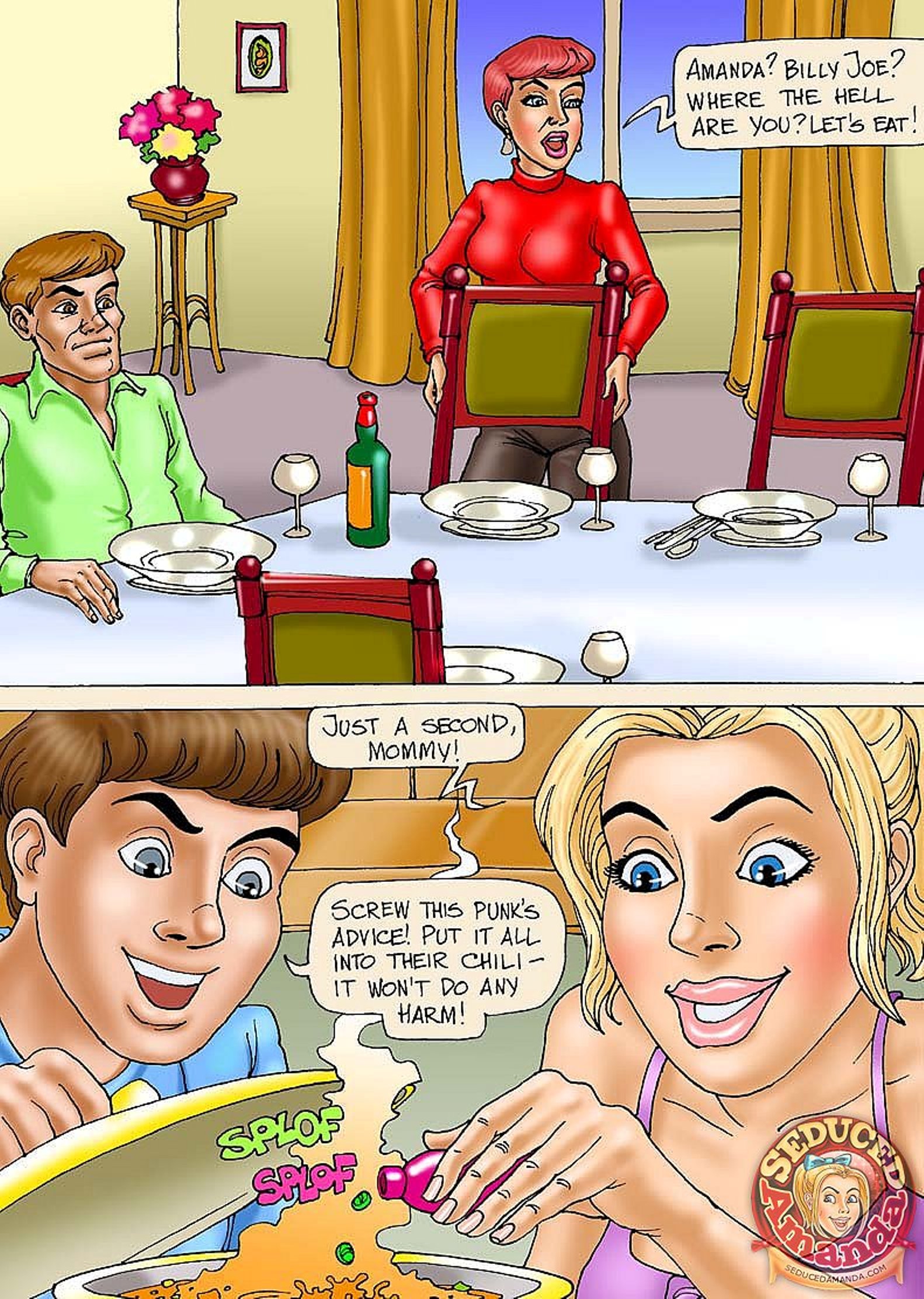 Seduced Amanda [Seduced Amanda] - Chapter — Page 6