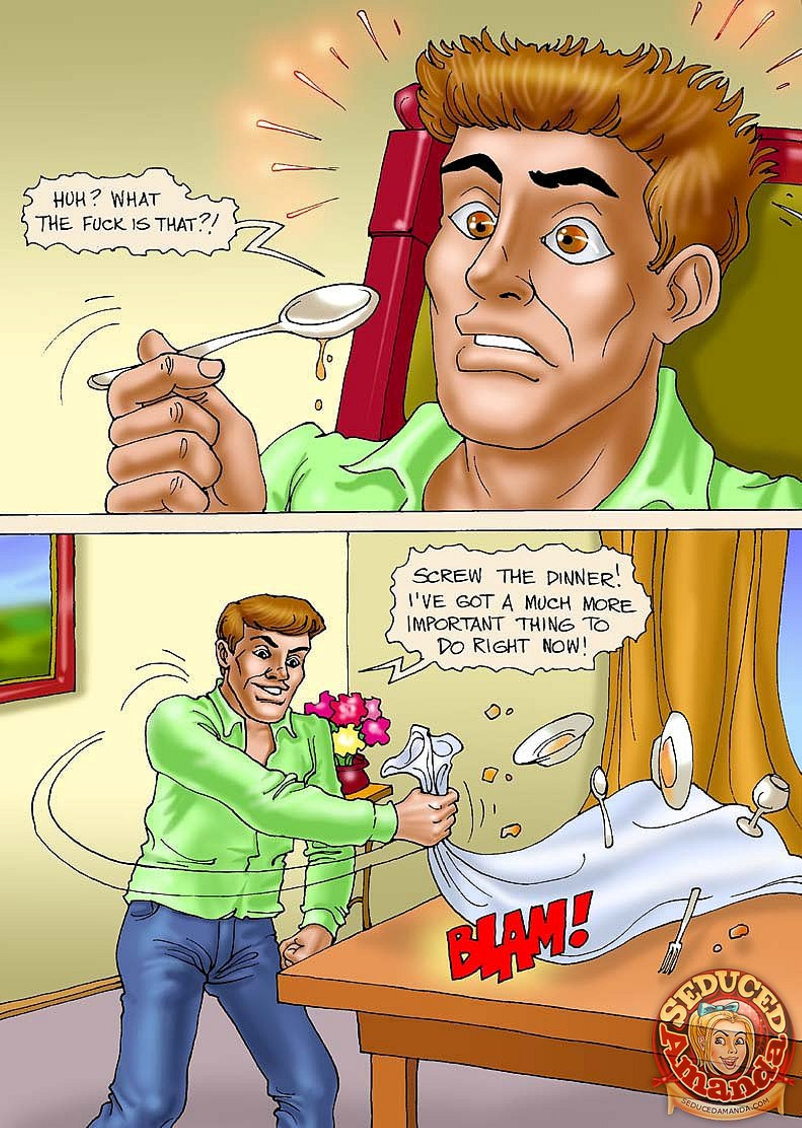 Seduced Amanda [Seduced Amanda] - Chapter — Page 8