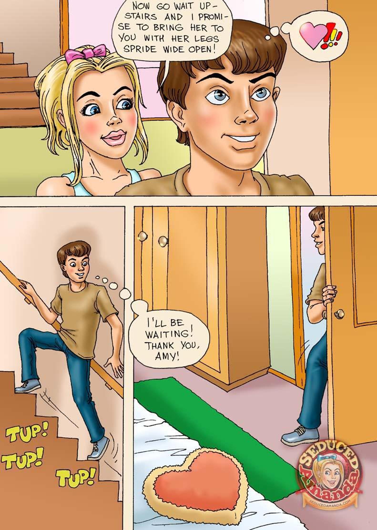 Seduced Amanda [Seduced Amanda] - Chapter — Page 4
