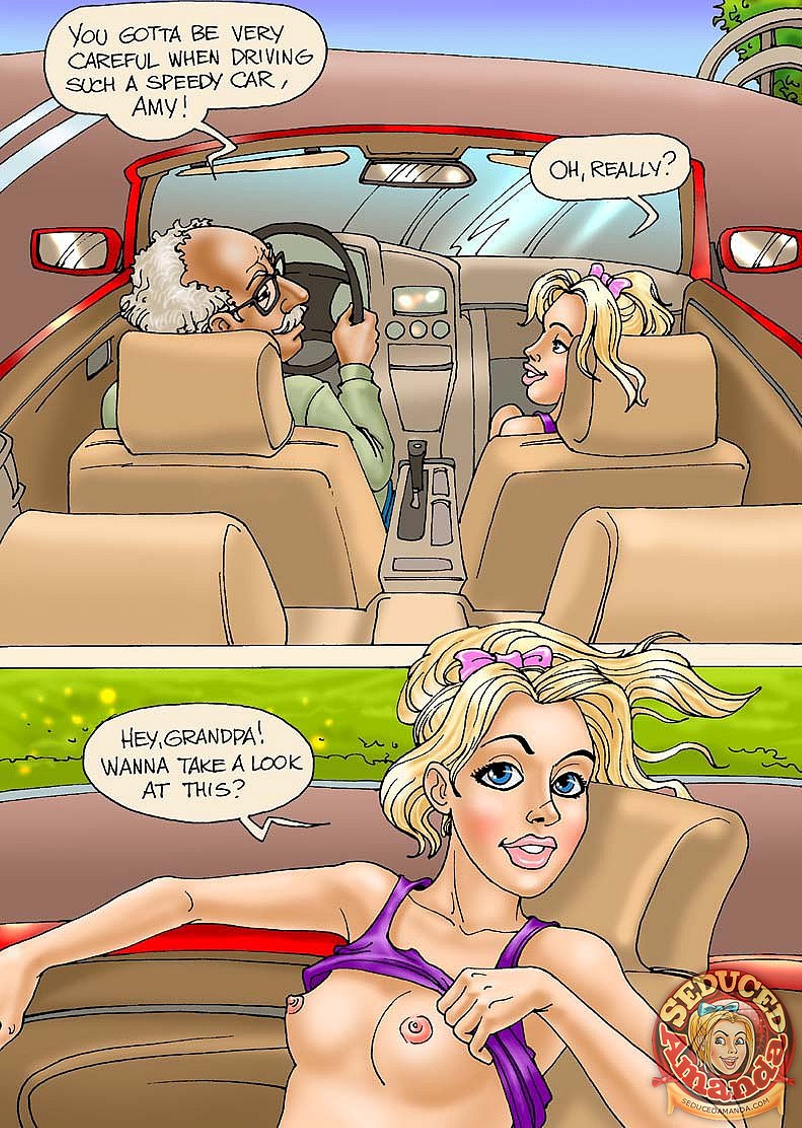 Seduced Amanda [Seduced Amanda] - Chapter — Page 4