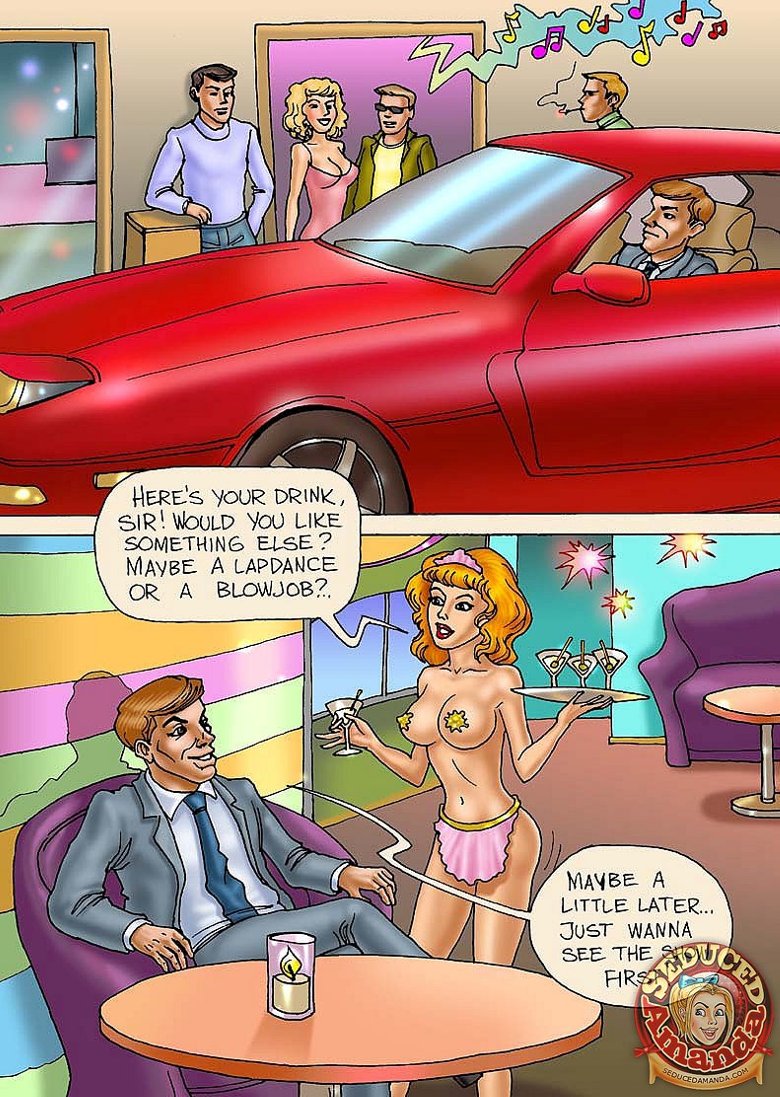 Seduced Amanda [Seduced Amanda] - Chapter — Page 4