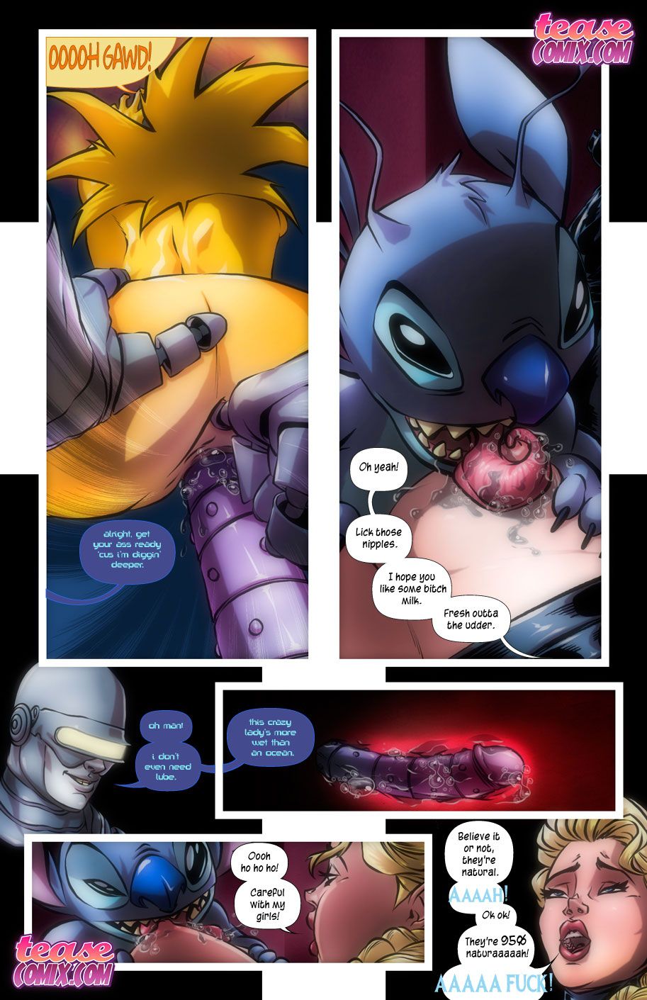 Space Slut (Various) [Tease Comix] - Chapter 2 — Page 13