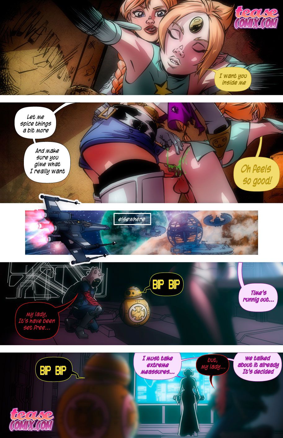 Space Slut (Various) [Tease Comix] - Chapter 2 — Page 23