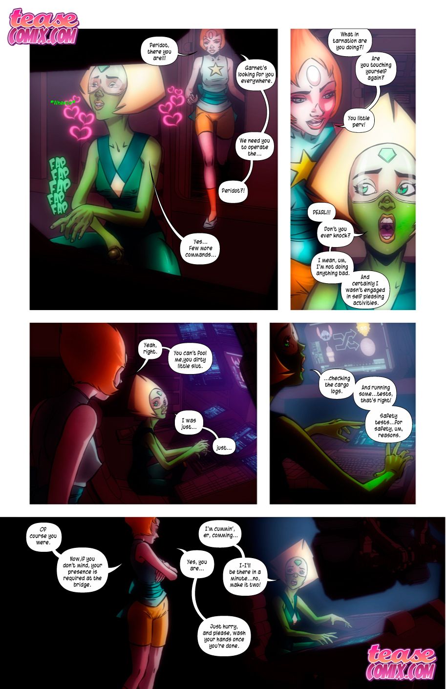 Space Slut (Various) [Tease Comix] - Chapter — Page 15