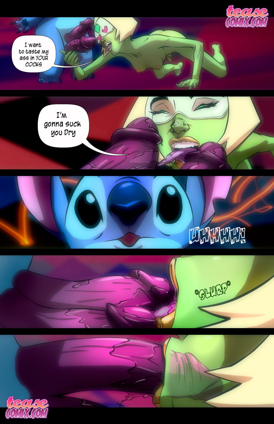 Space Slut (Various) [Tease Comix] - Chapter — Page 23