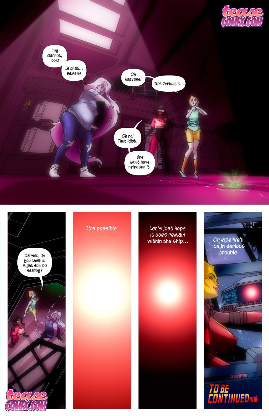 Space Slut (Various) [Tease Comix] - Chapter — Page 29