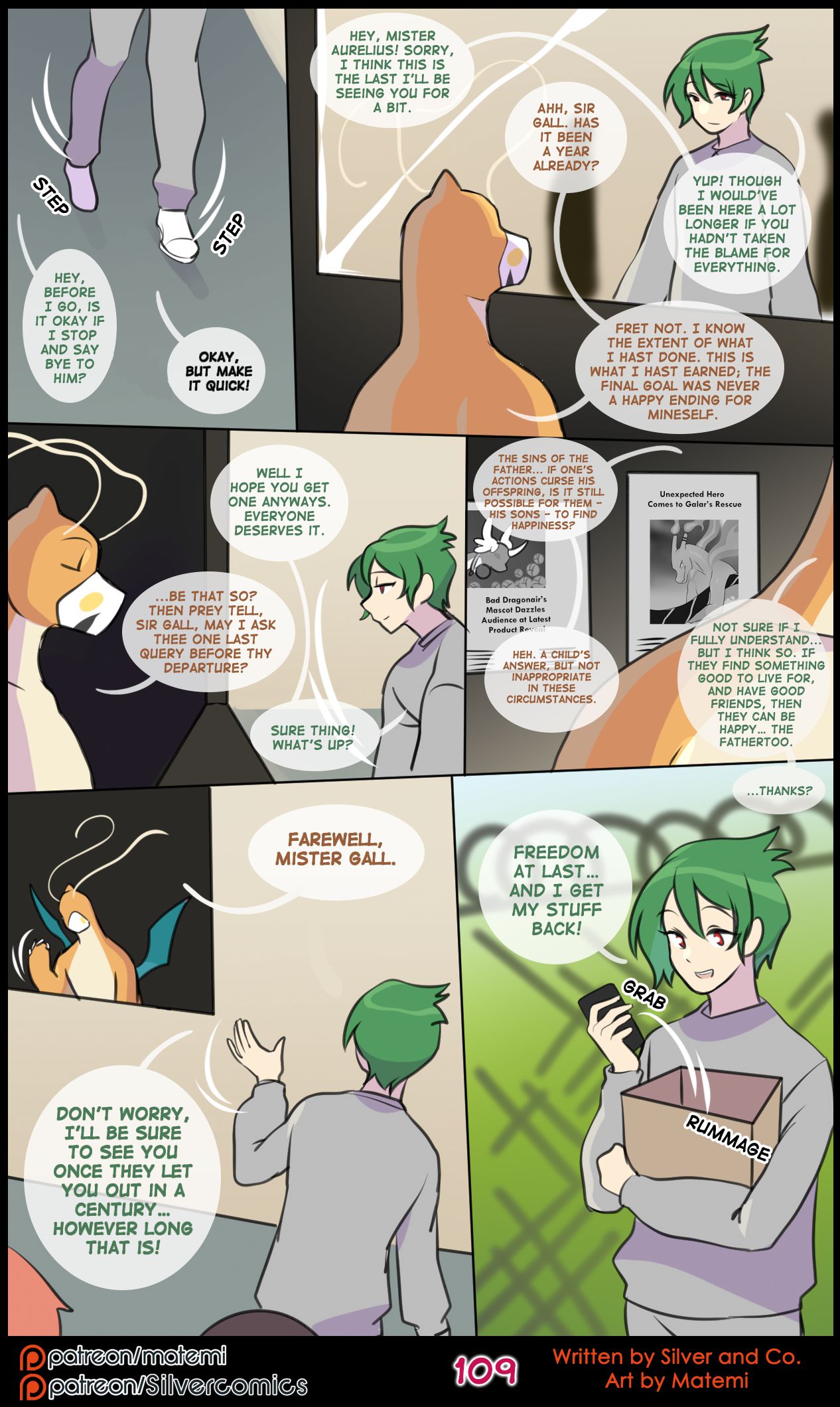 Silver Soul (Pokemon) [Matemi] - Chapter 14 — Page 109