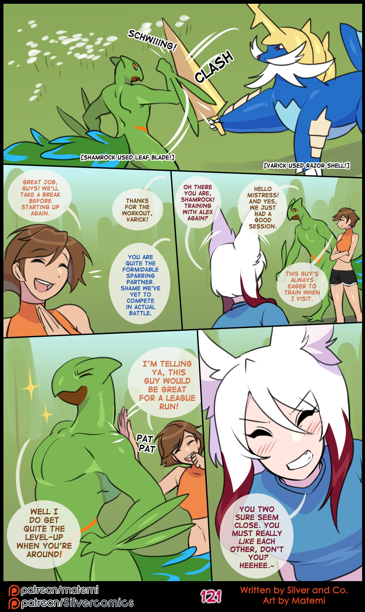 Silver Soul (Pokemon) [Matemi] - Chapter 14 — Page 121