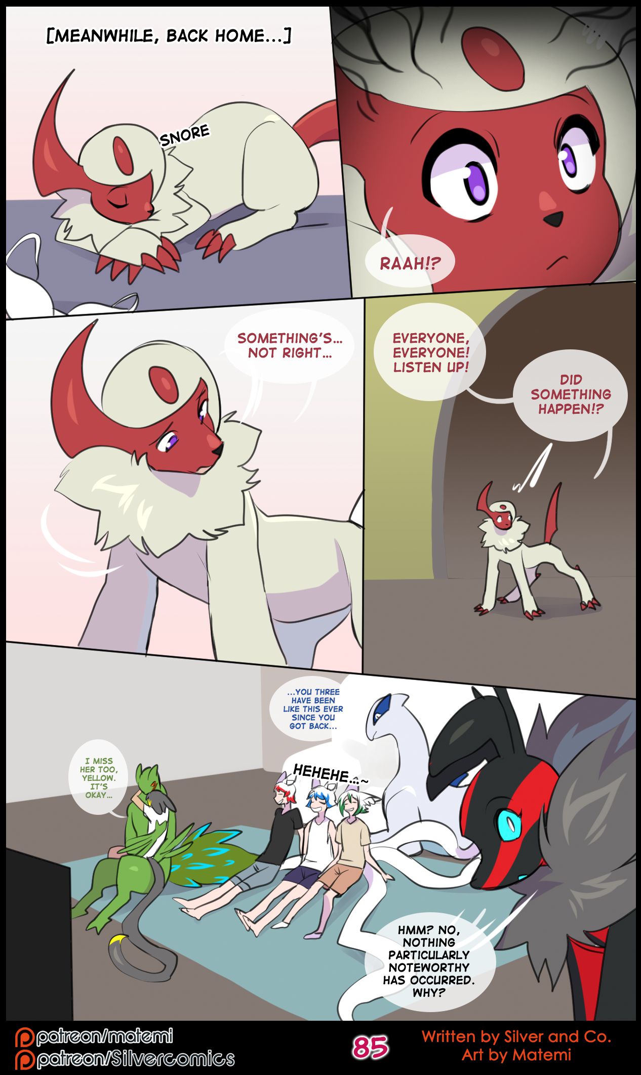 Silver Soul (Pokemon) [Matemi] - Chapter 14 — Page 86