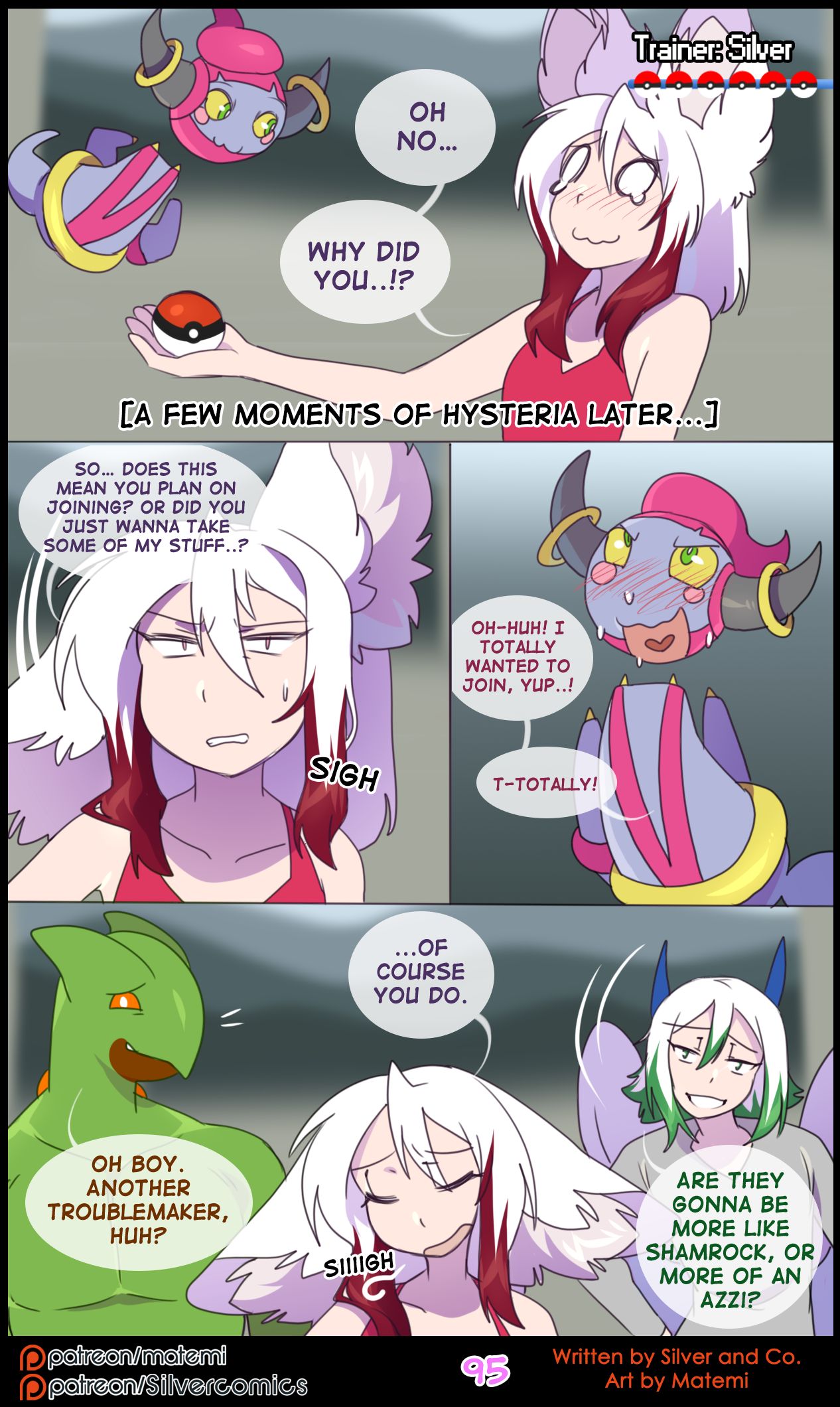 Silver Soul (Pokemon) [Matemi] - Chapter 10 — Page 96