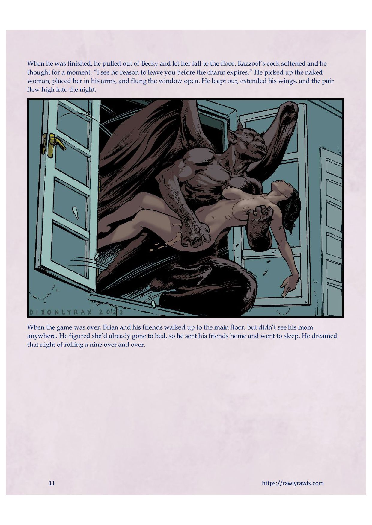 Roll Ten For A Save [DixonLyrax , RawlyRawls] - Chapter 1 — Page 11
