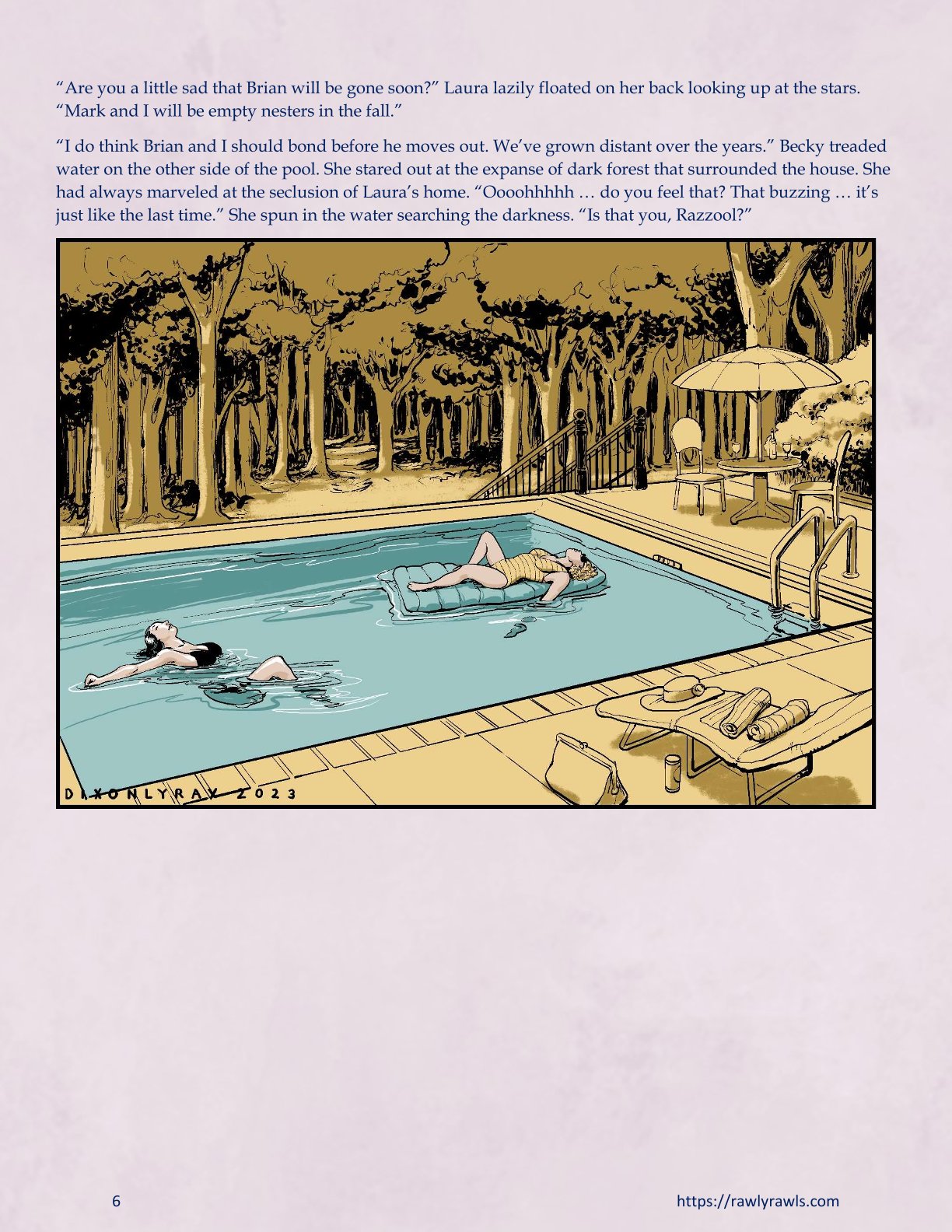 Roll Ten For A Save [DixonLyrax , RawlyRawls] - Chapter 2 — Page 6
