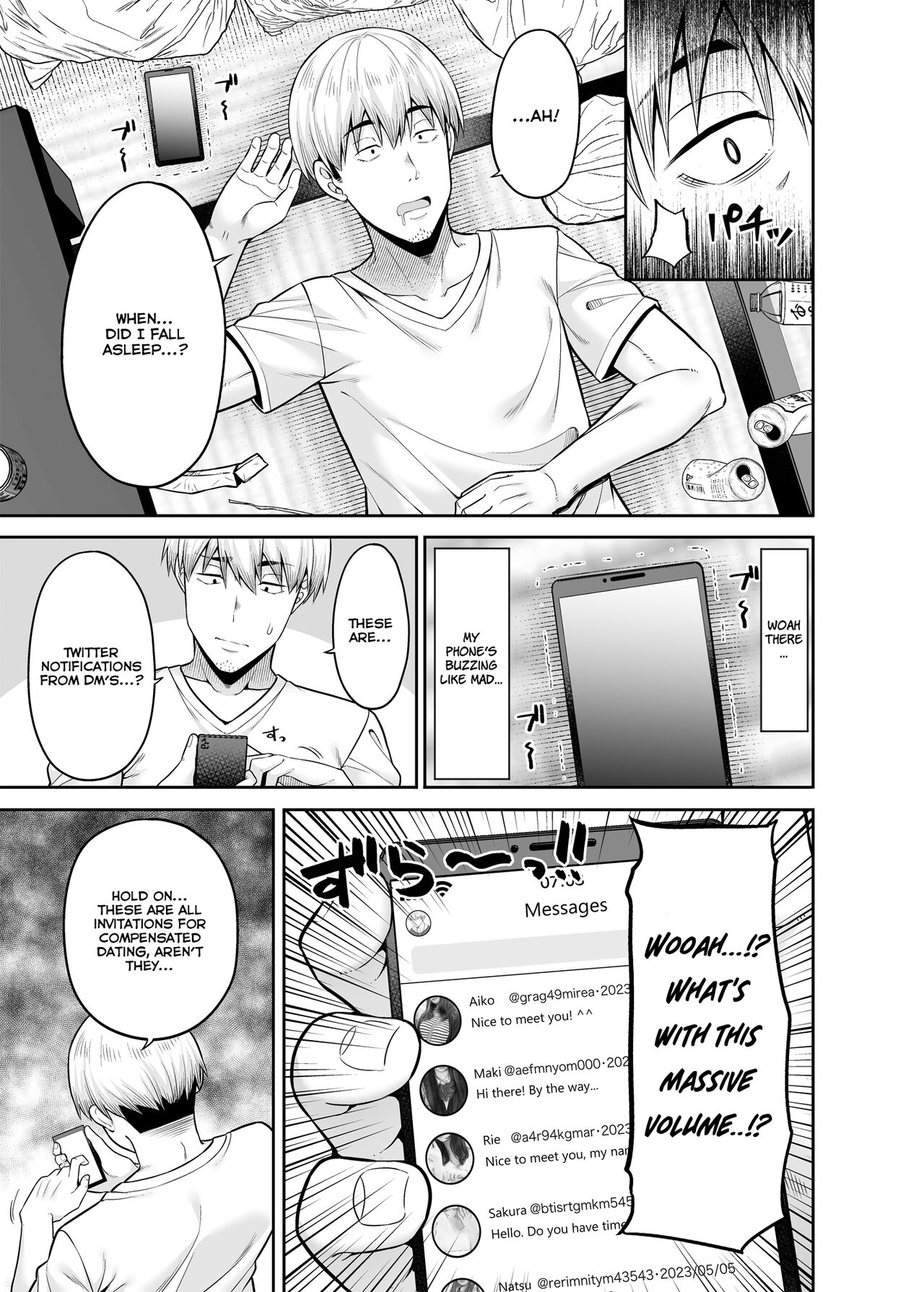 Reversed Compensated Dating – A World Where I Get Bought [Nectar] - Chapter 1 — Page 4