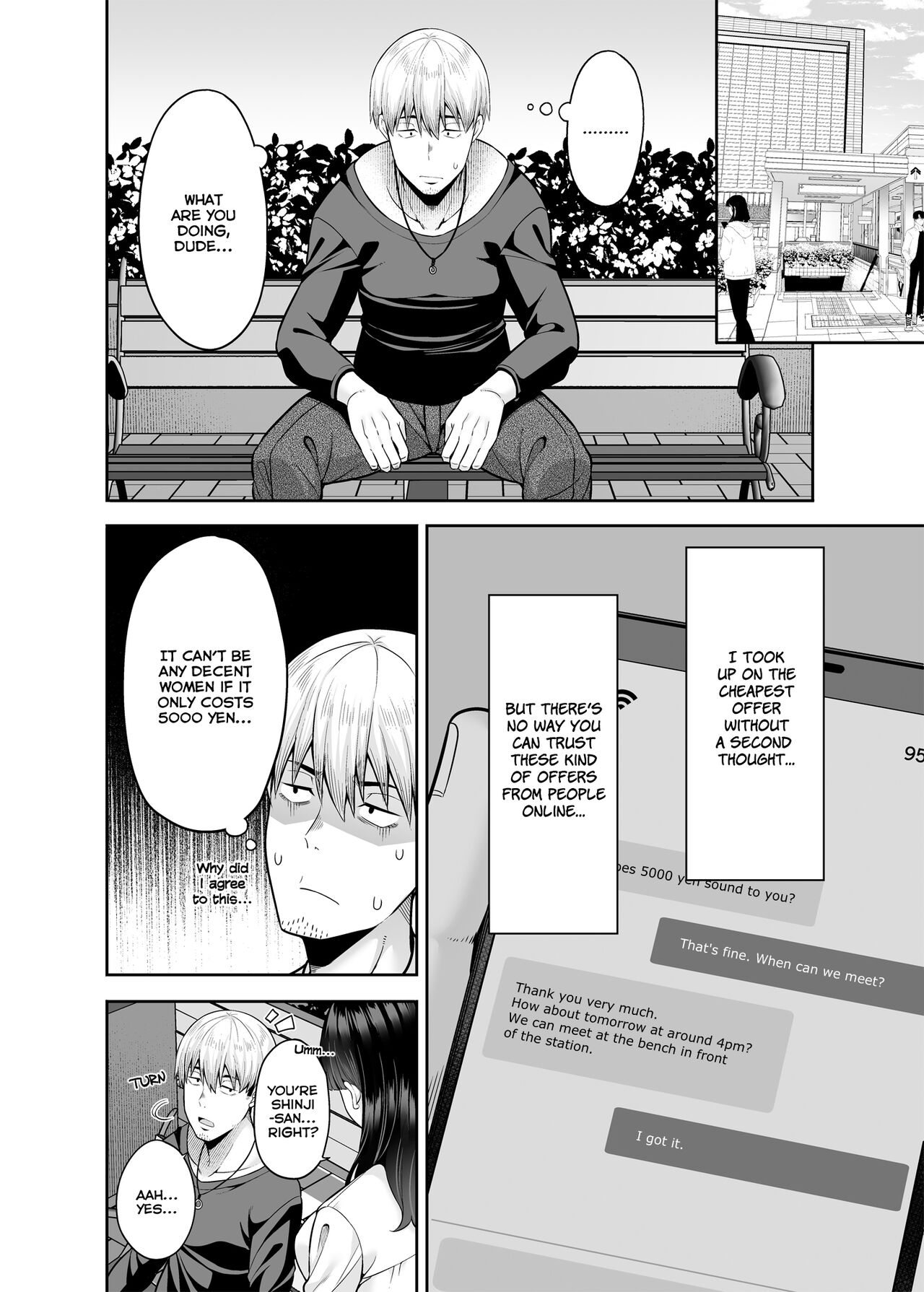 Reversed Compensated Dating – A World Where I Get Bought [Nectar] - Chapter 1 — Page 5