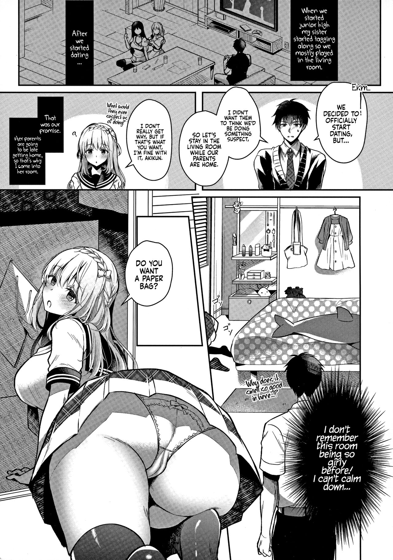 Osananajimi de Koibito no Kanojo to Taiiku Souko de [Takashina Asahi] - Chapter 3 — Page 8