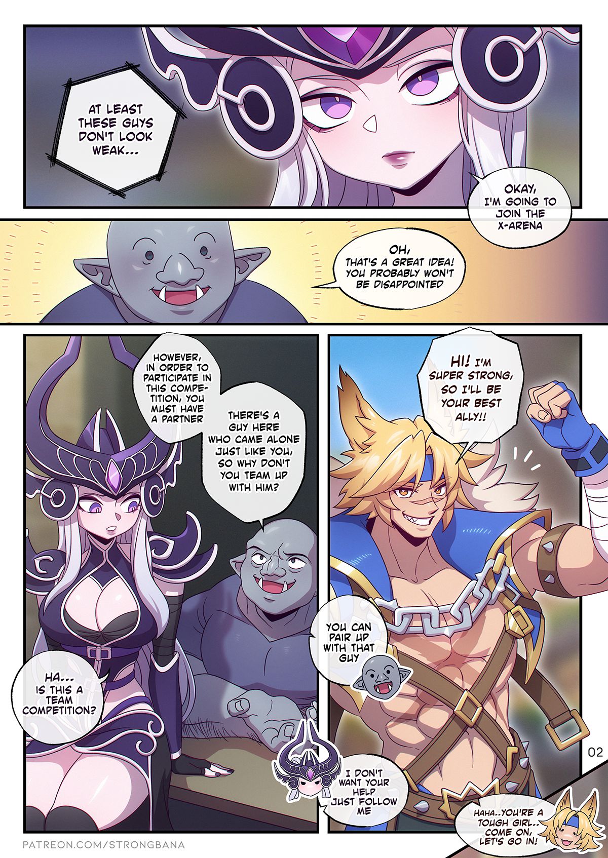 X-ARENA (League of Legends) [Strong Bana] - Chapter 1 — Page 5