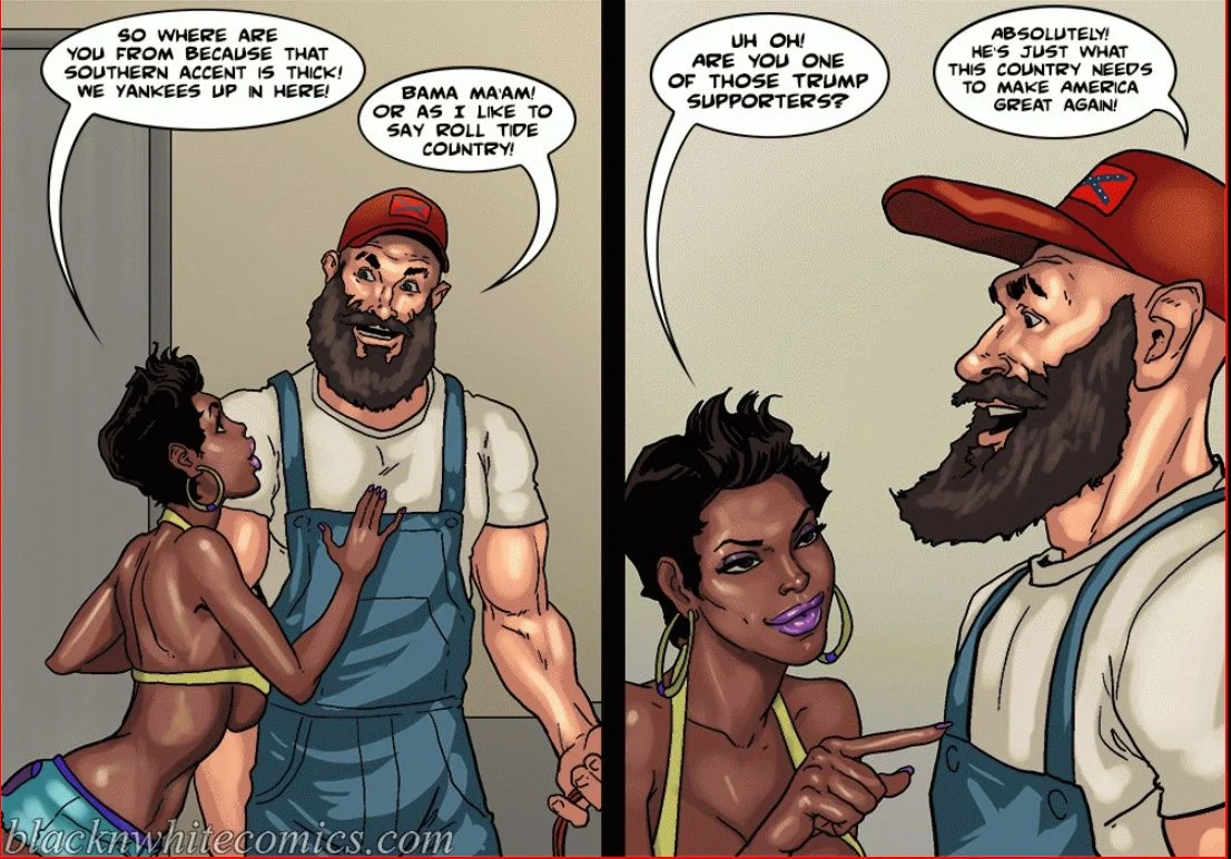Make America Great Again [BlackNWhiteComics] - Chapter 1 — Page 8